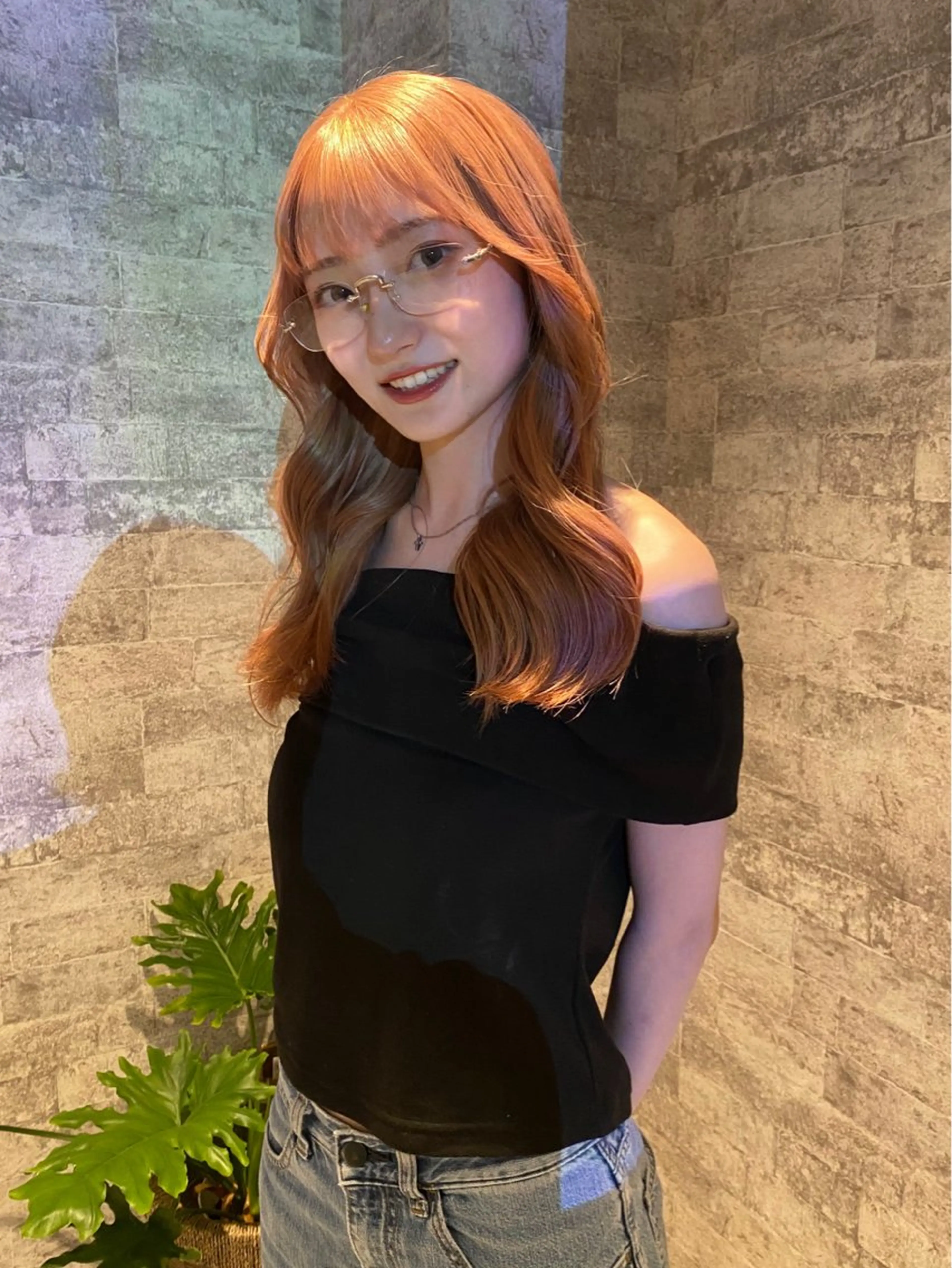 ロング カラー カット ヘアカラー トリートメント mai / linoah˚✧のヘアスタイル