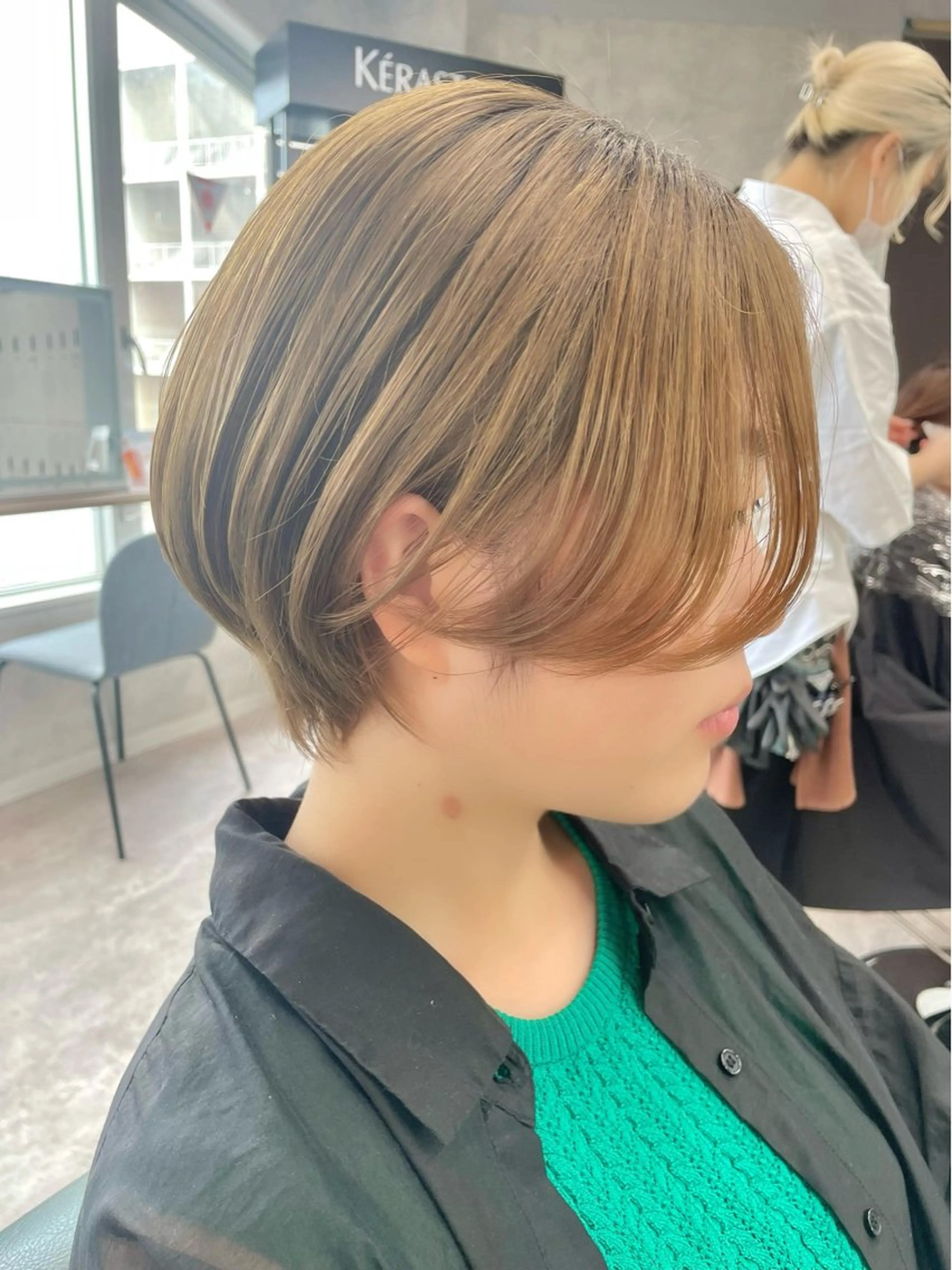 ショート カット ヘアカラー トリートメント ヘアセット limit陽平 ショート/ボブのヘアスタイル