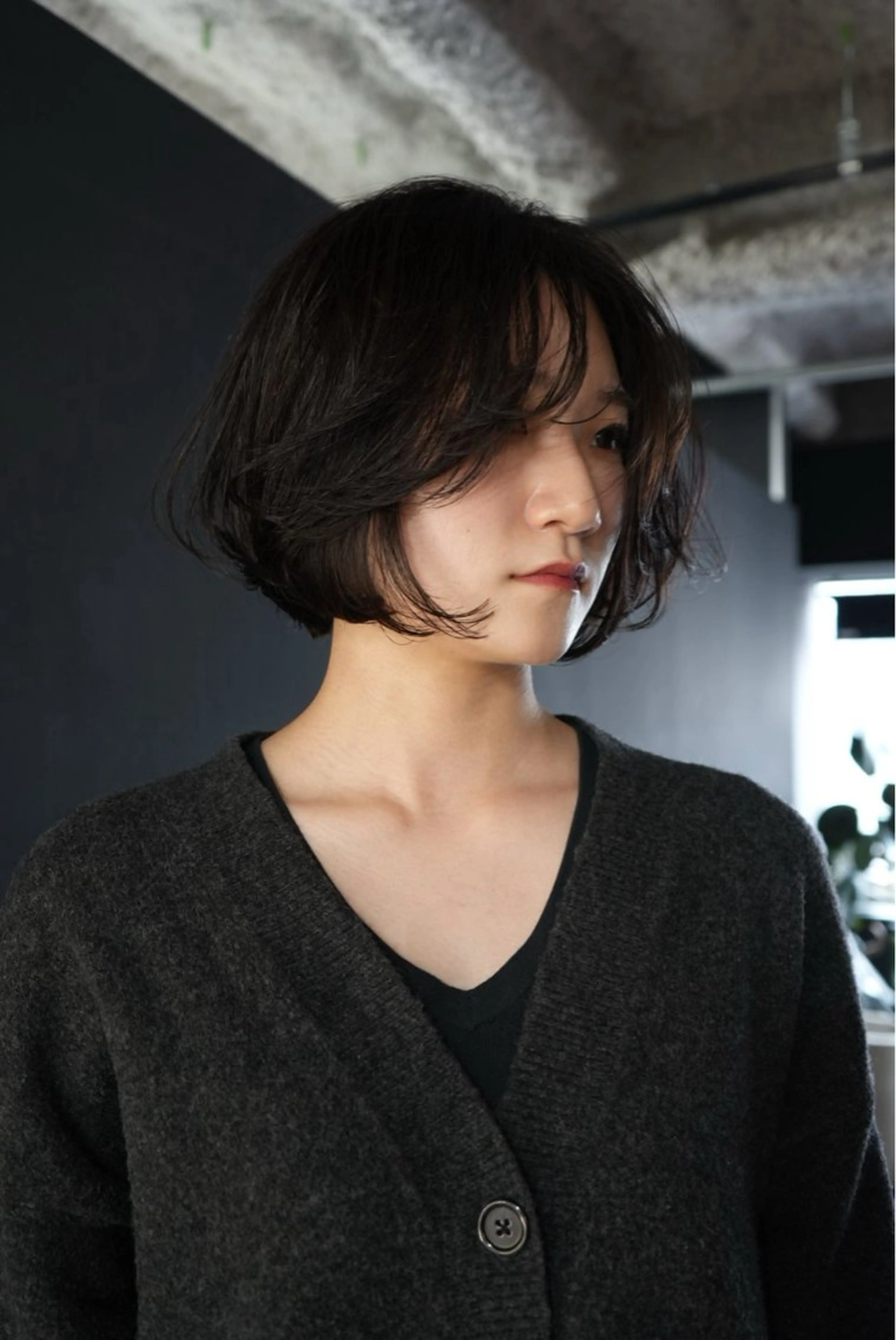 ショート パーマ ショートヘア ニュアンスパーマ カット パーマ トリートメント 新宿/ブリーチ /パーマ/戸羽のヘアスタイル