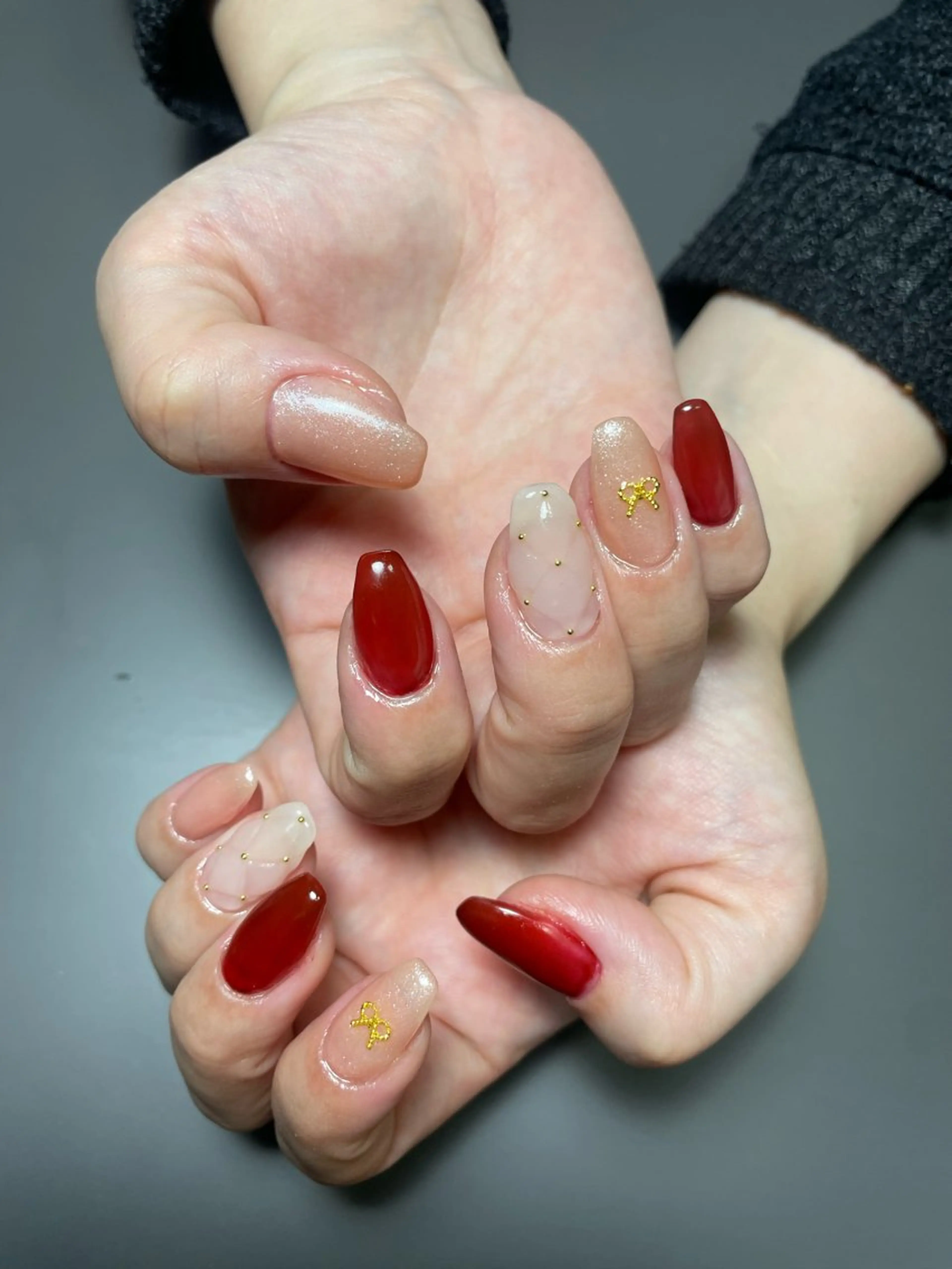 ネイル 持ち込み 永田 岬のネイルデザイン