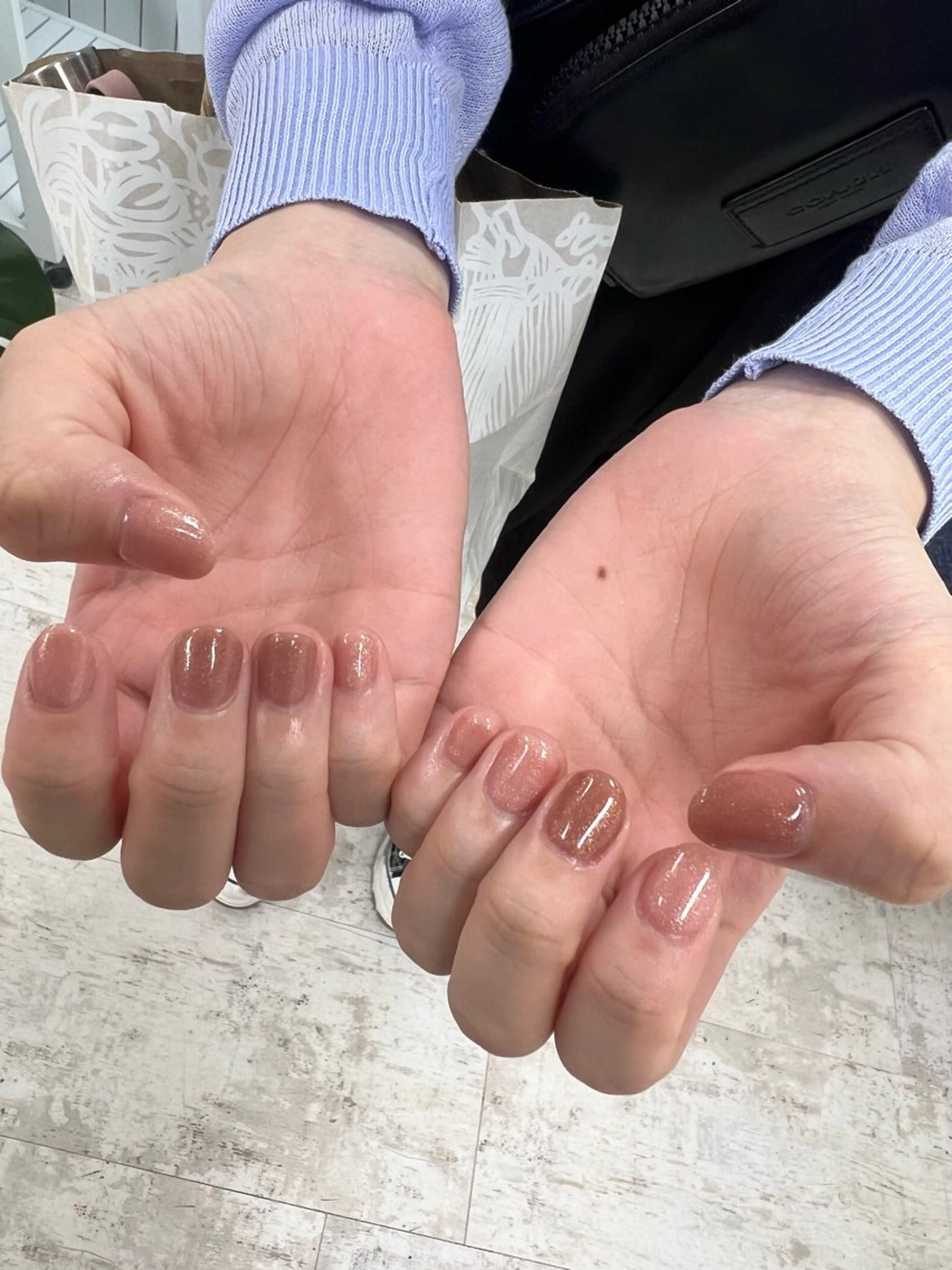 ネイル ワンカラーネイル マハロネイルサロン横浜店所属・吉田 里菜のネイルデザイン