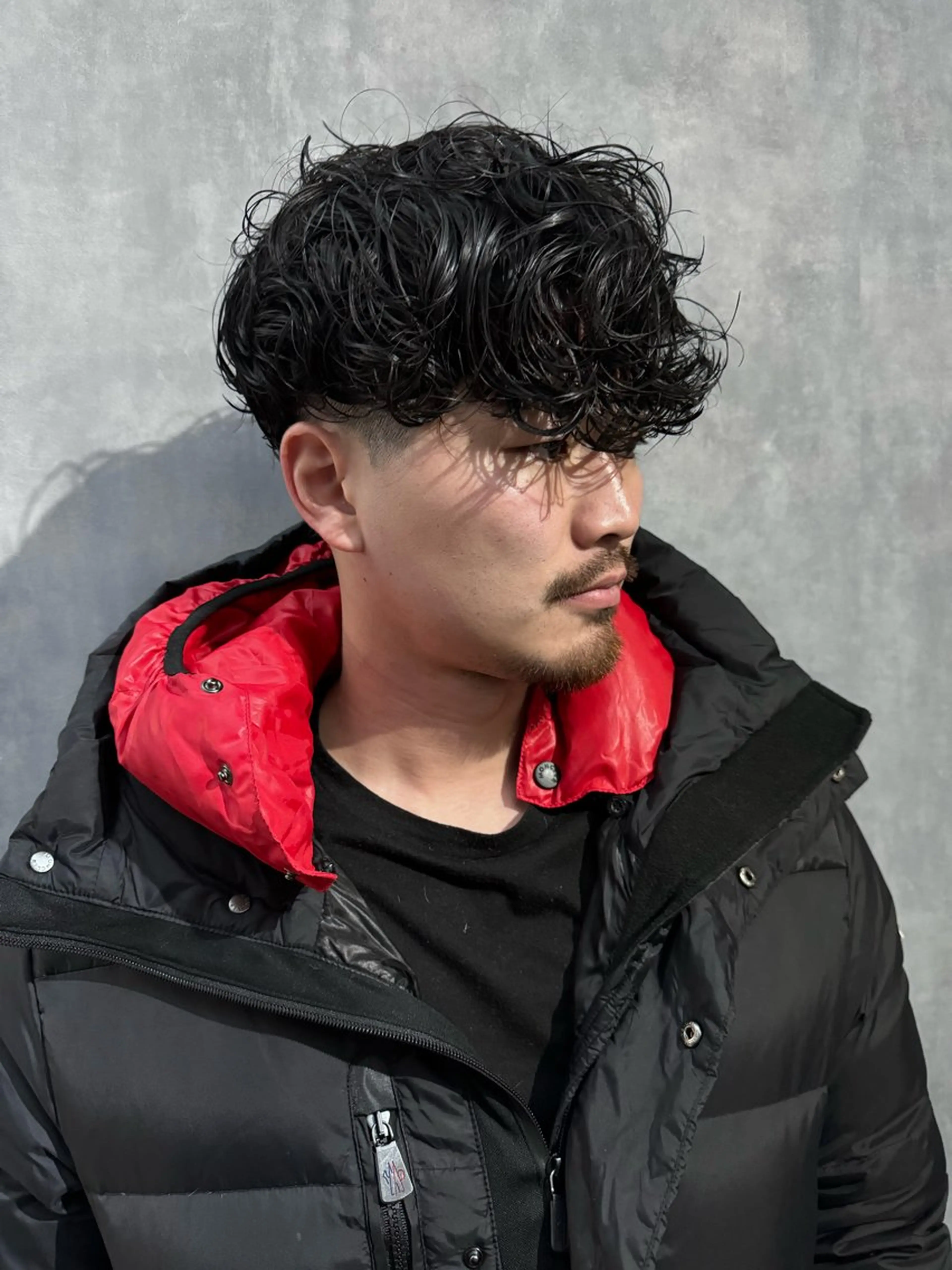 パーマ メンズ カット パーマ NAOKI /海外風のヘアスタイル