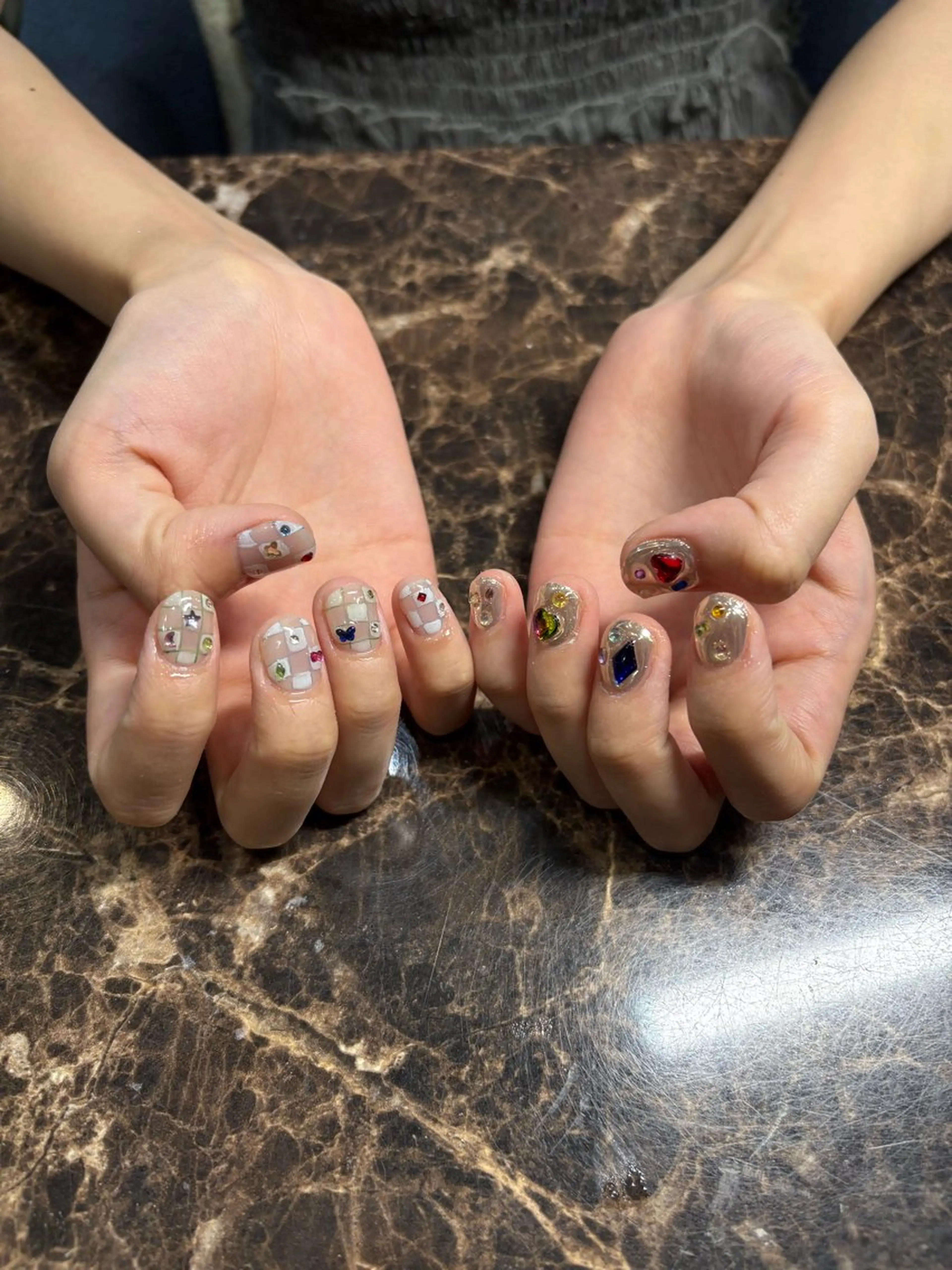 ネイル ハンドネイル IROHA Nail 矢掛萌子のネイルデザイン