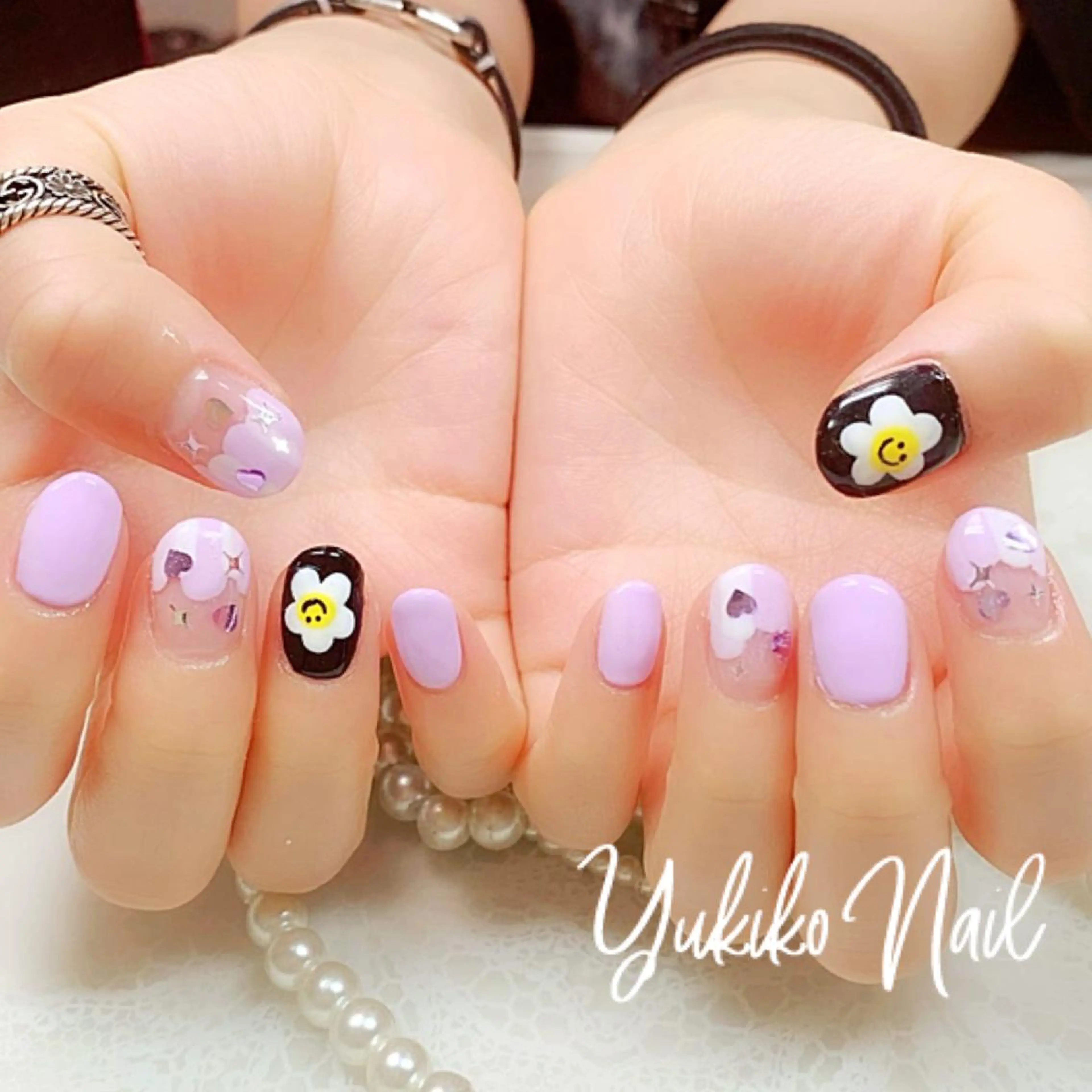 ネイル 持ち込み ハンドネイル ユキコ ネイルのネイルデザイン