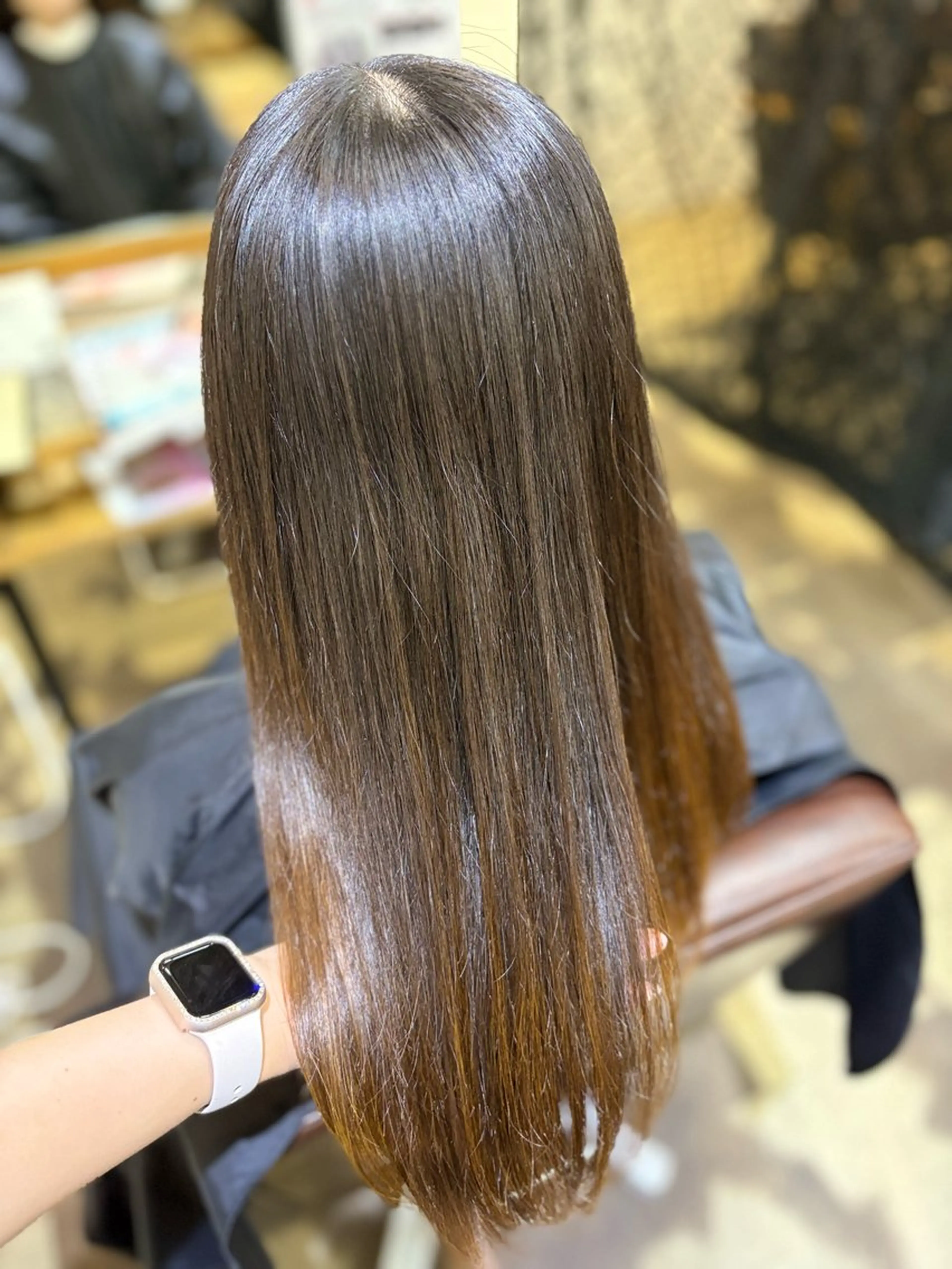 カラー ケアカラー BRAS ナカガワのヘアスタイル