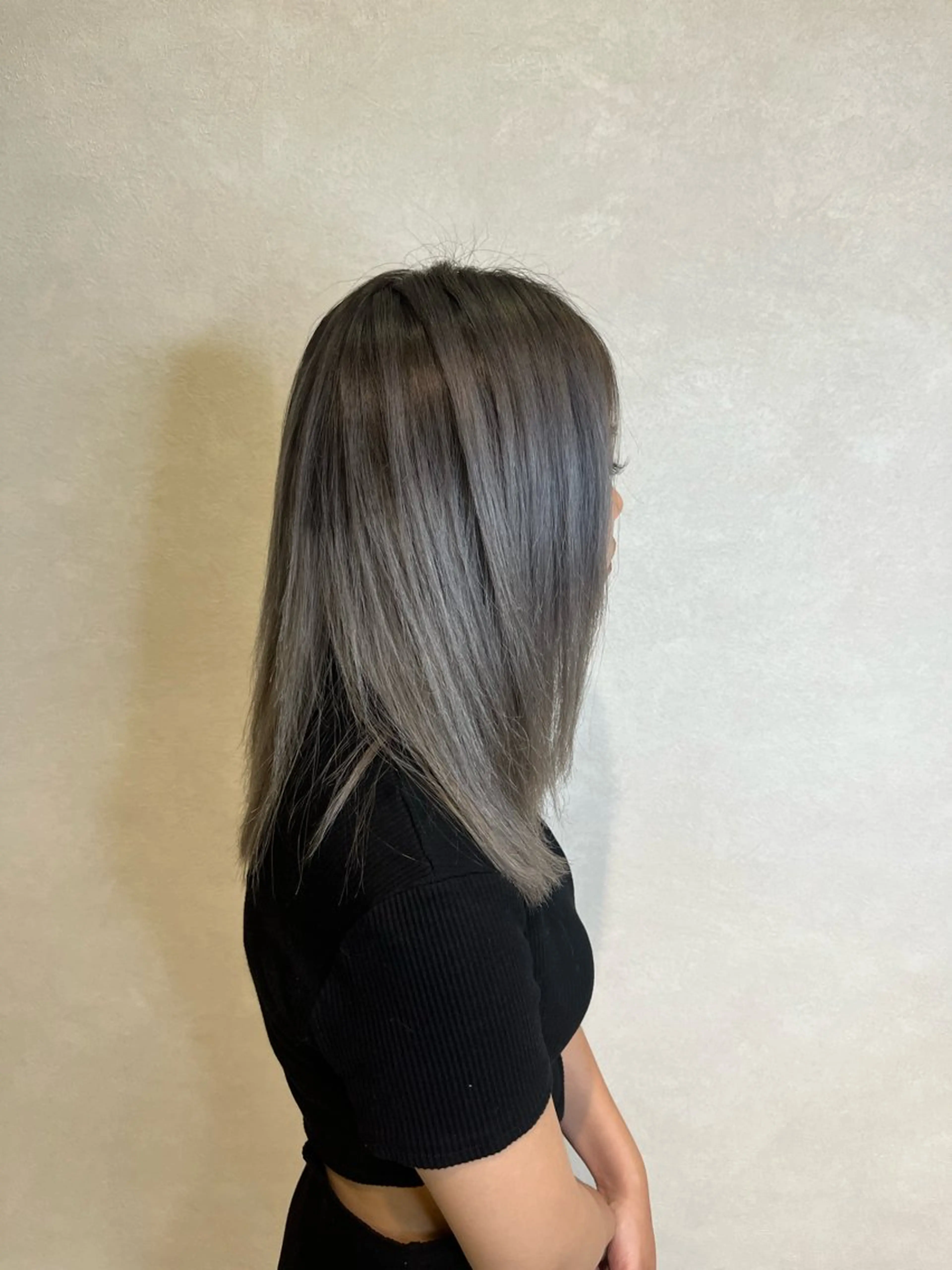 カラー ブリーチ/暖色カラー 宮城陽日のヘアスタイル