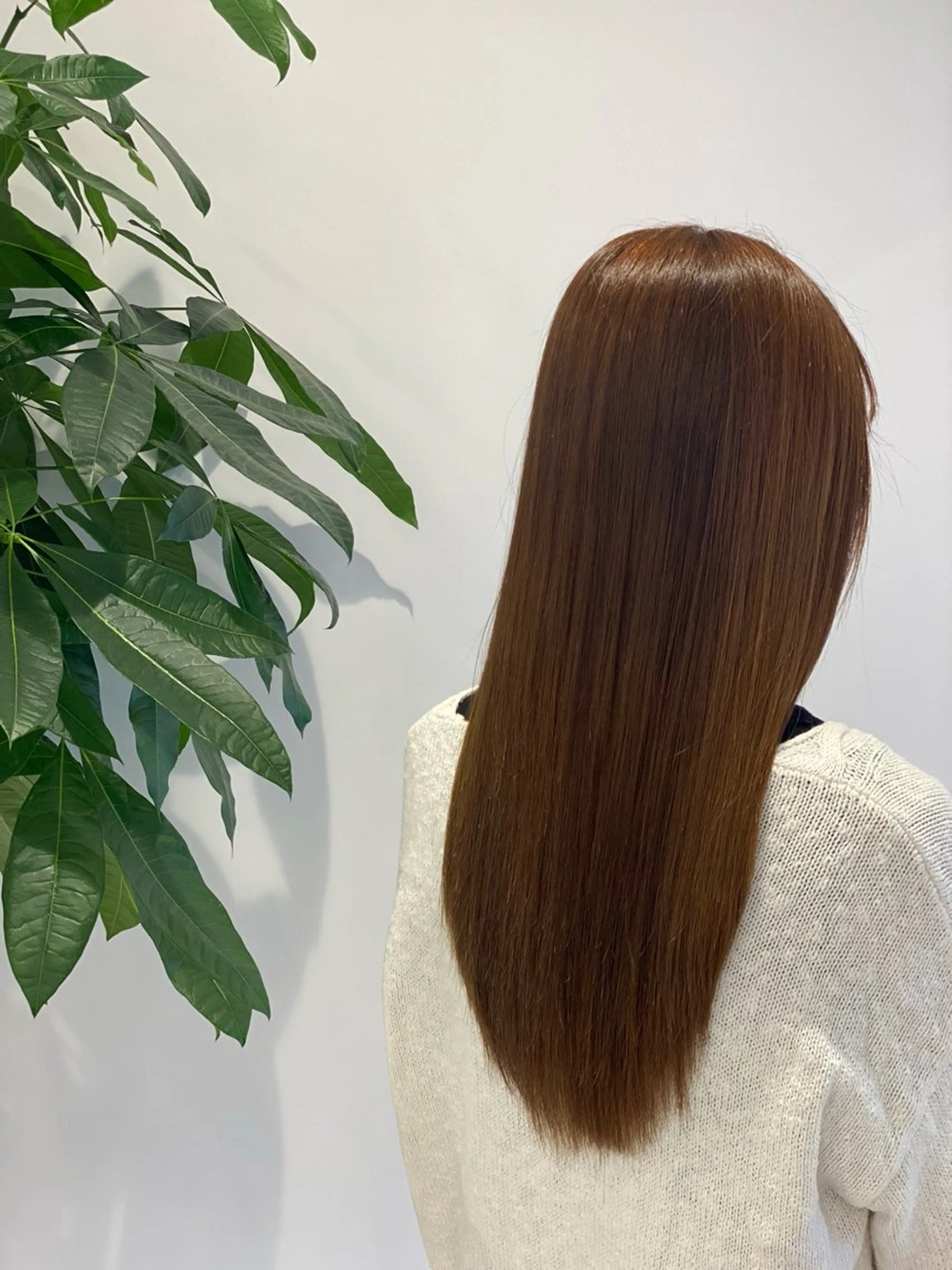 ロング カラー 髪質改善 服部 路代のヘアスタイル