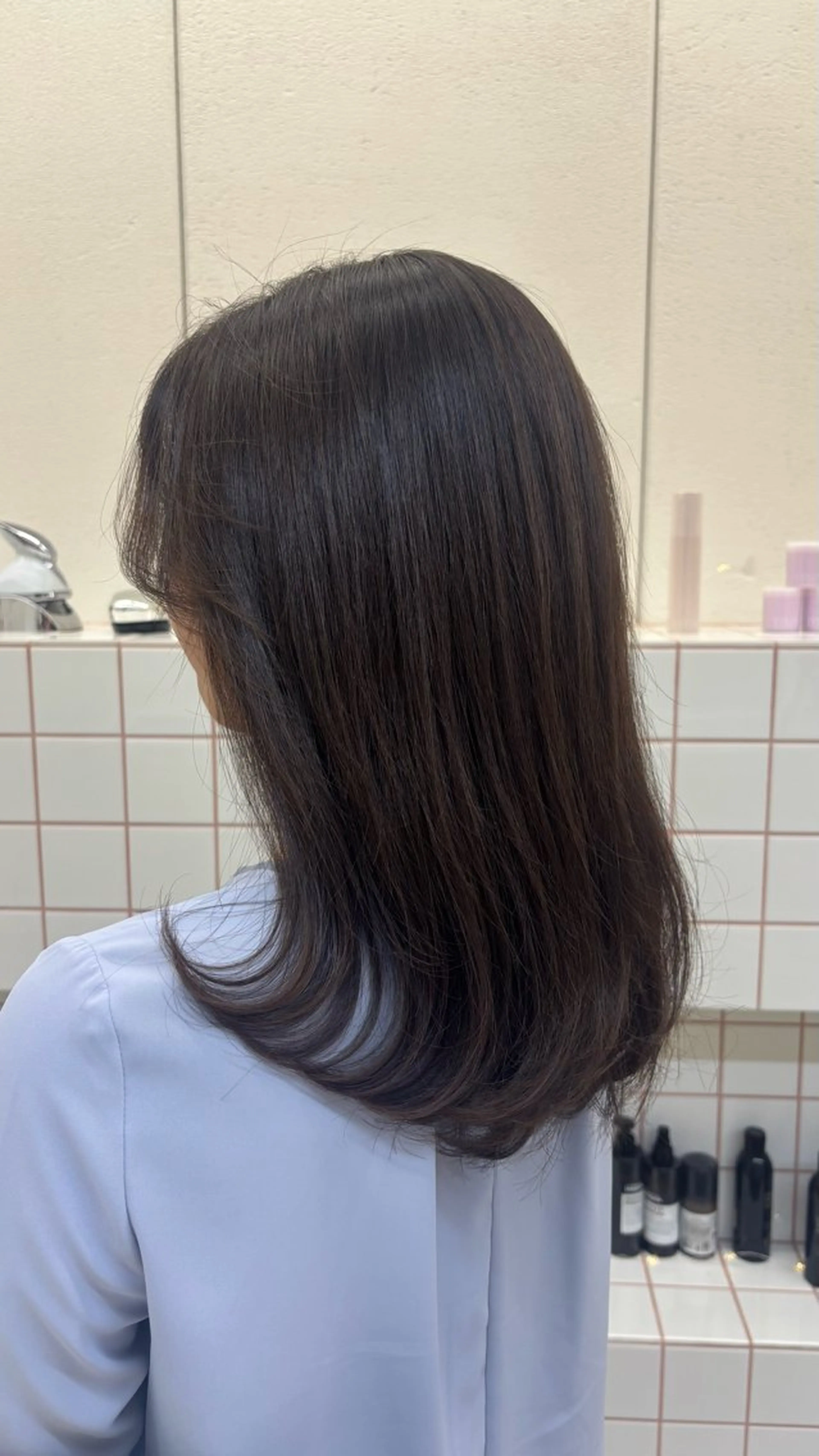 カラー ヘアカラー トリートメント 🌷花屋併設🌷 岡本明日実のヘアスタイル