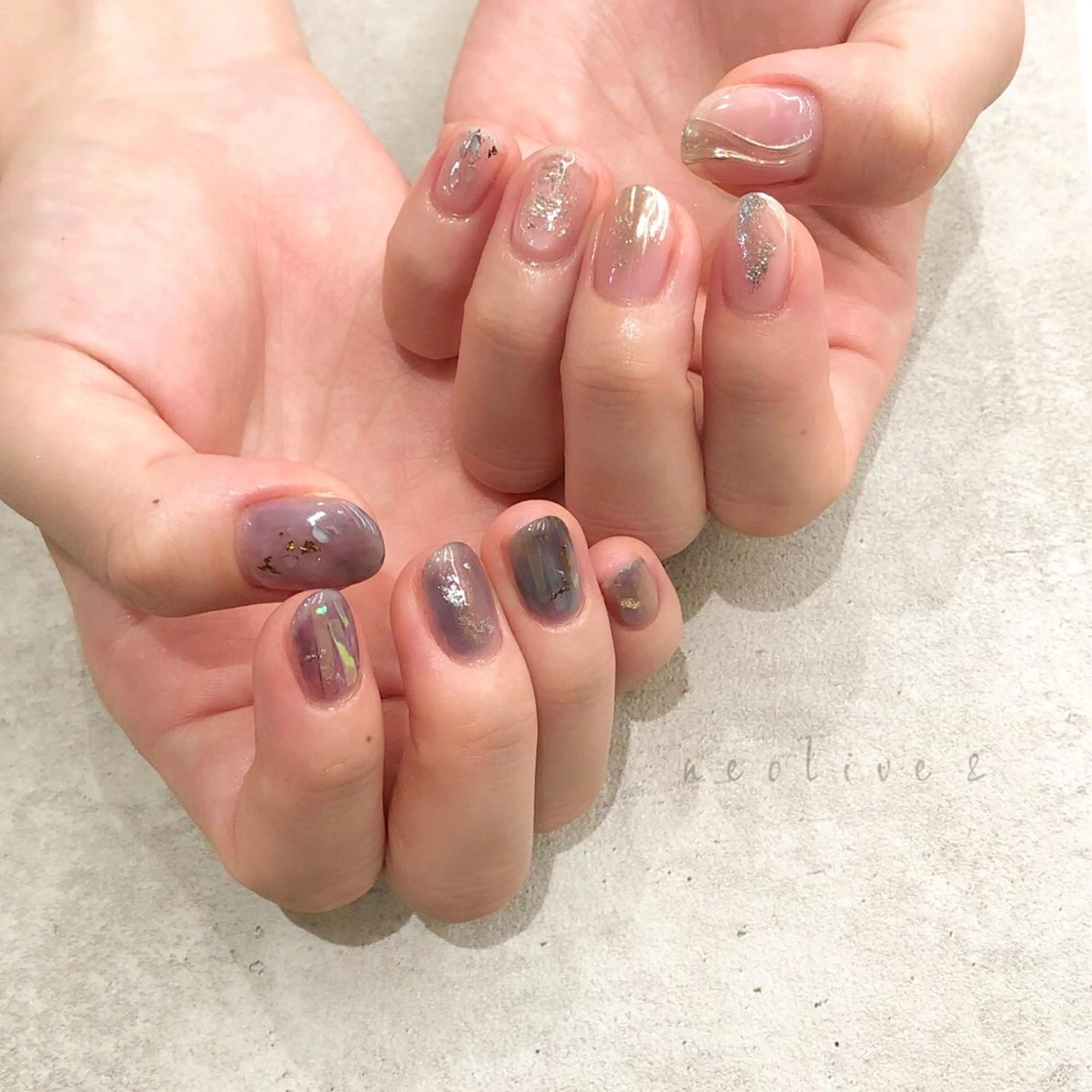 ネイル ハンドネイル Yuriko Omi パラジェル/渋谷のネイルデザイン