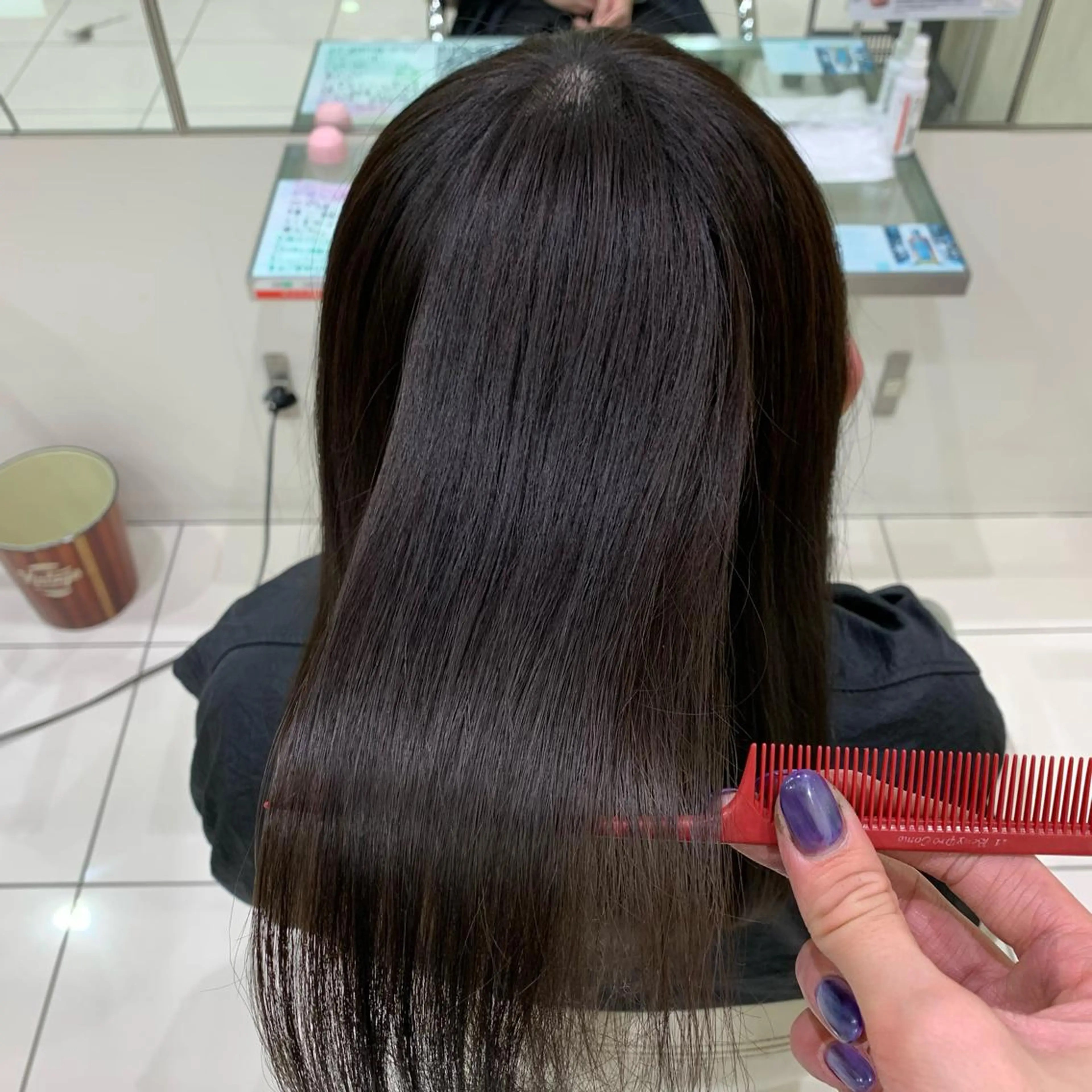 セミロング アッシュ ヘッドスパ/栄 /久屋大通/岡戸のヘアスタイル
