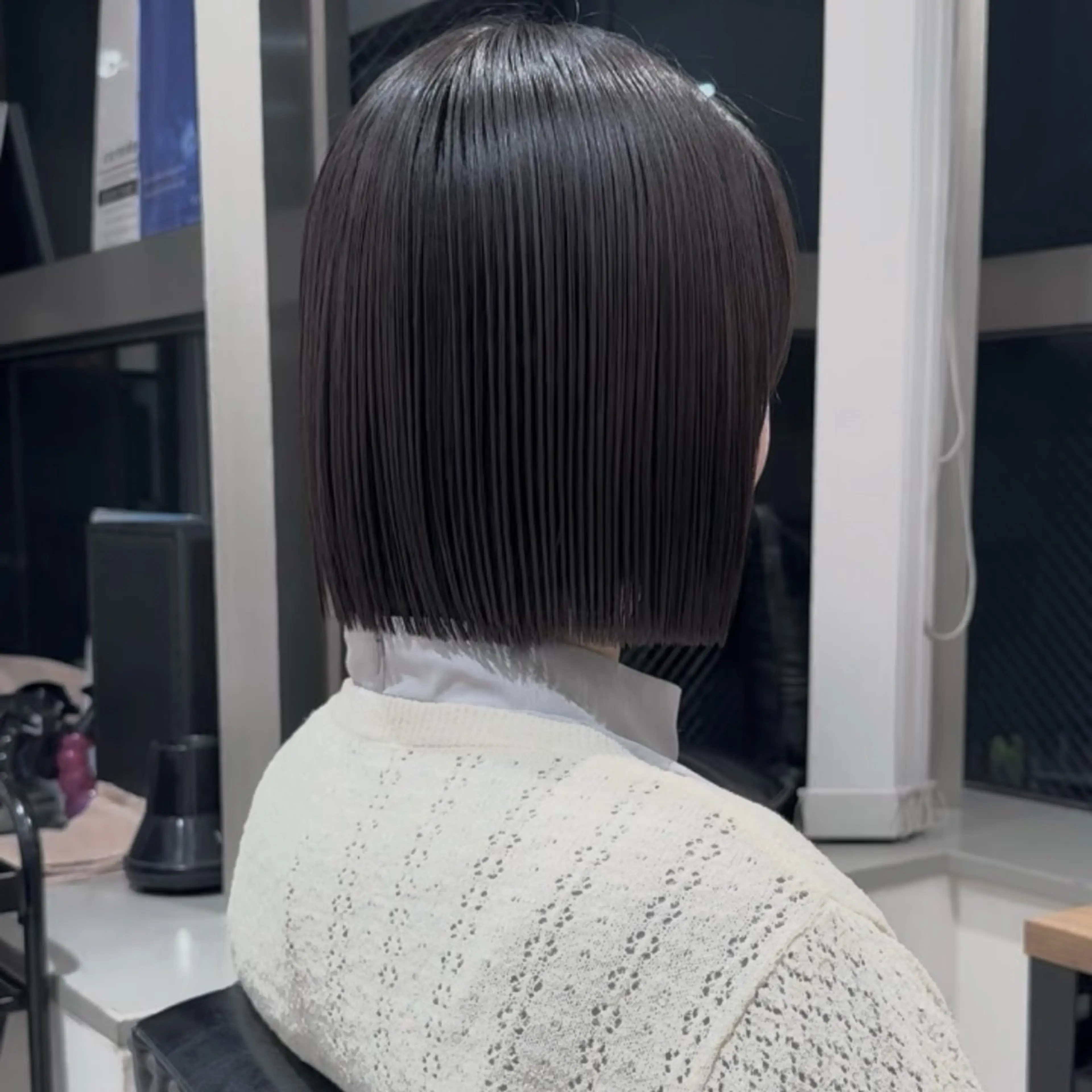 ショート カラー パーマ ヘアアレンジ パク・ボミン小野リエ 韓国ハーフ🦊のその他イメージ