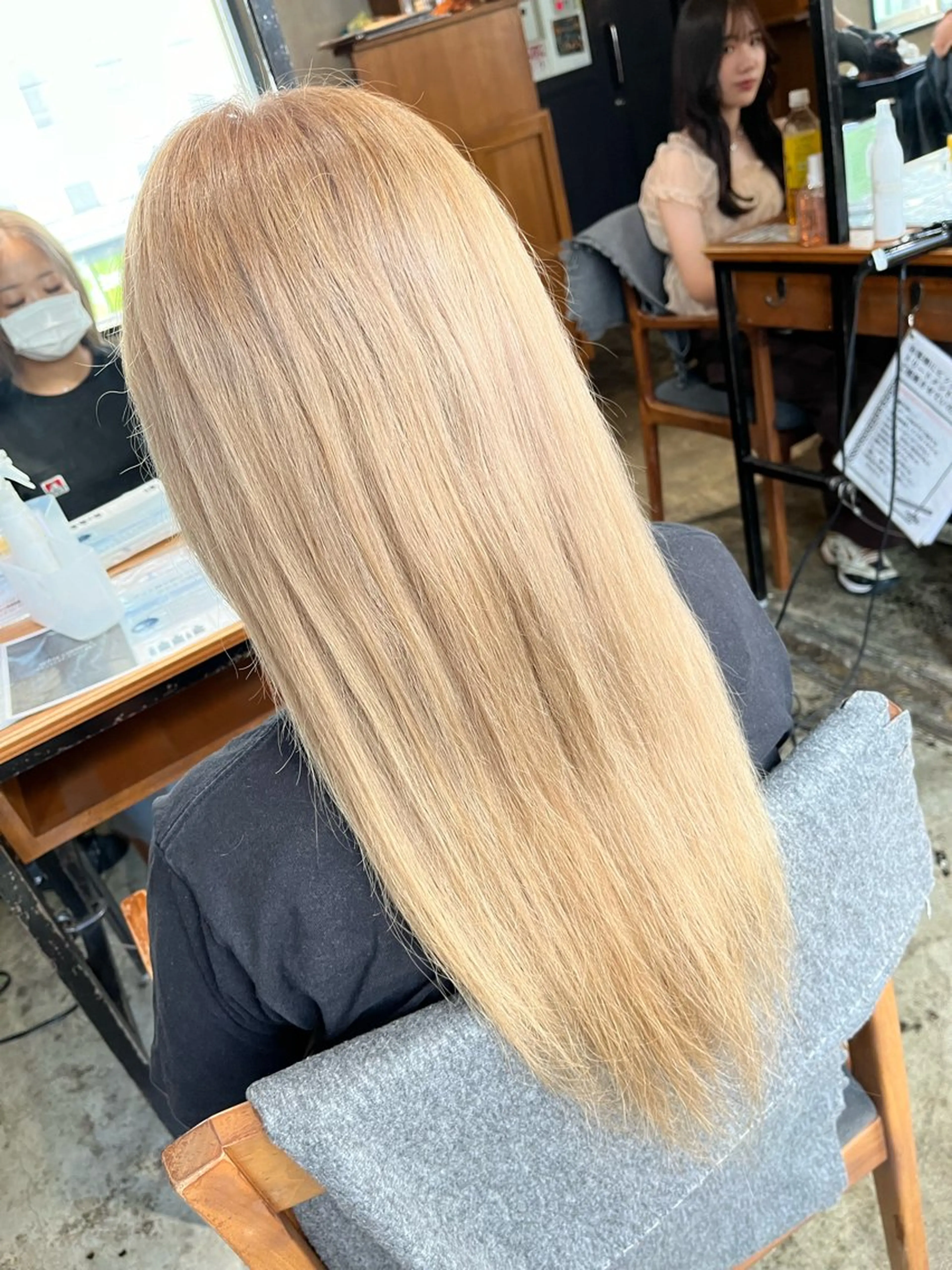 ロング カラー 中田 信太郎のヘアスタイル