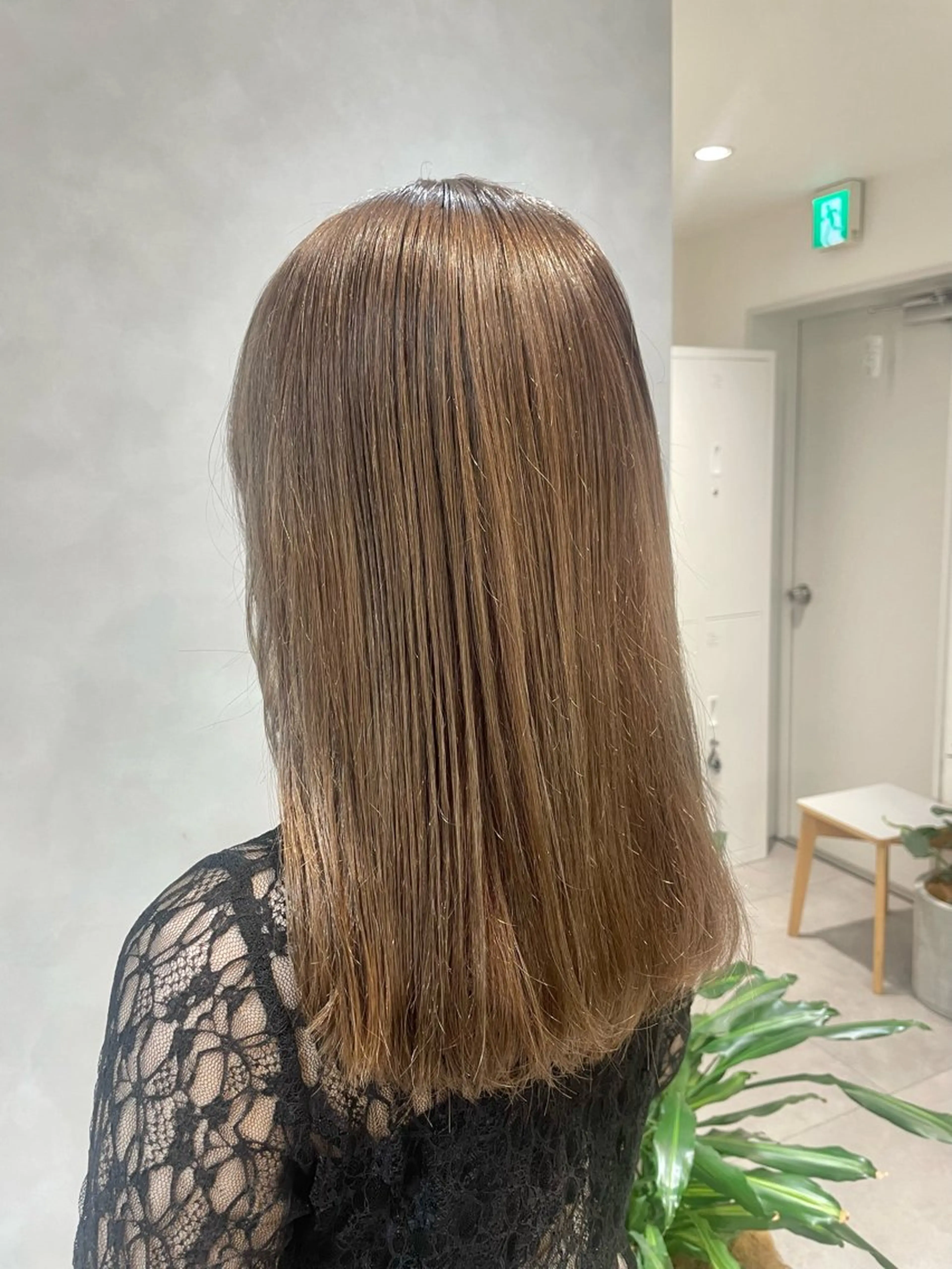 ミディアム カラー ヘアアレンジ カット ヘアカラー 🎀ダブルカラーレイ ヤーyuuri🎀のヘアスタイル