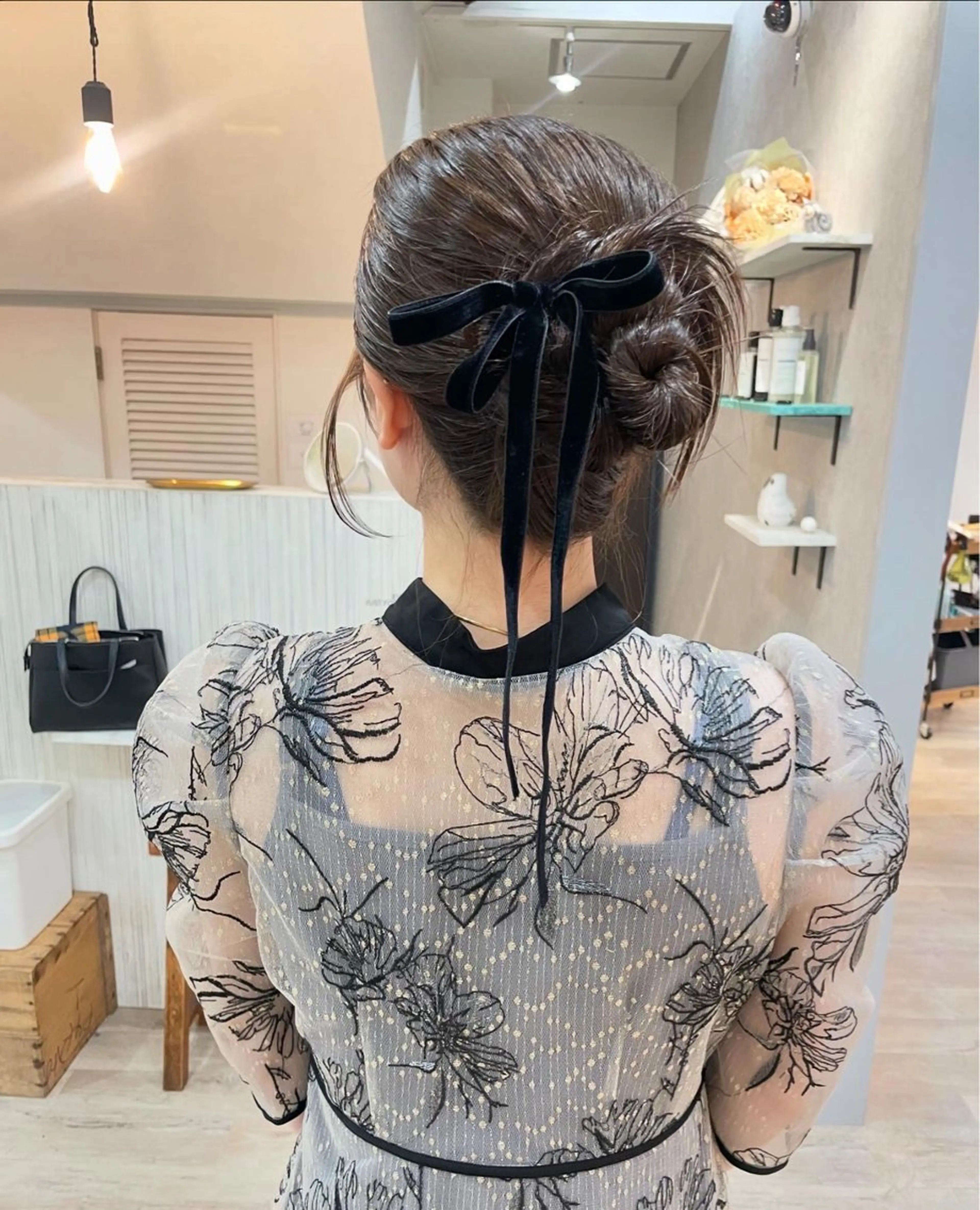 ヘアアレンジ ヘアセット シェアサロン糸所属・おおはし ひかりのヘアスタイル