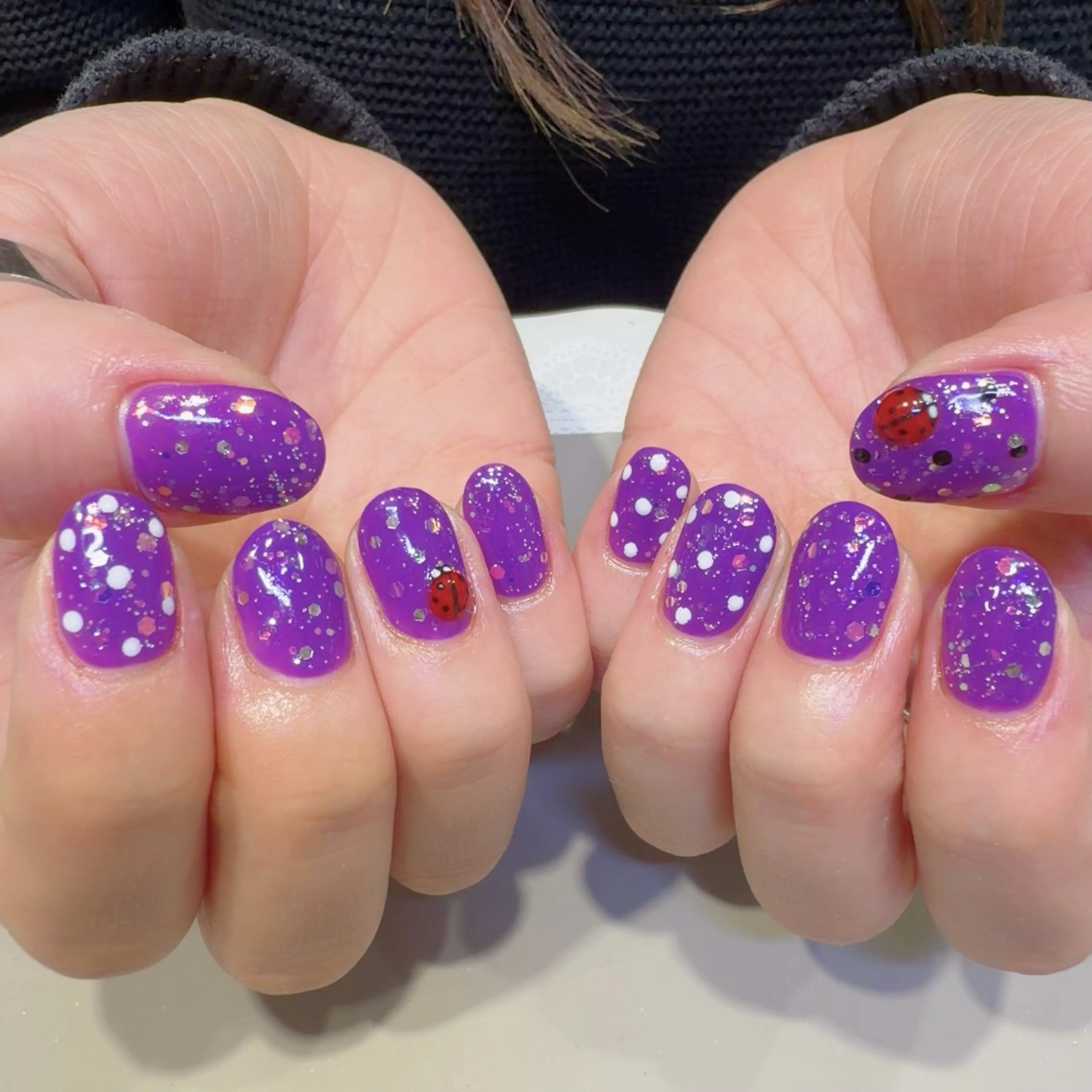 ネイル ドット ハンドネイル 小野澤 紗智のネイルデザイン