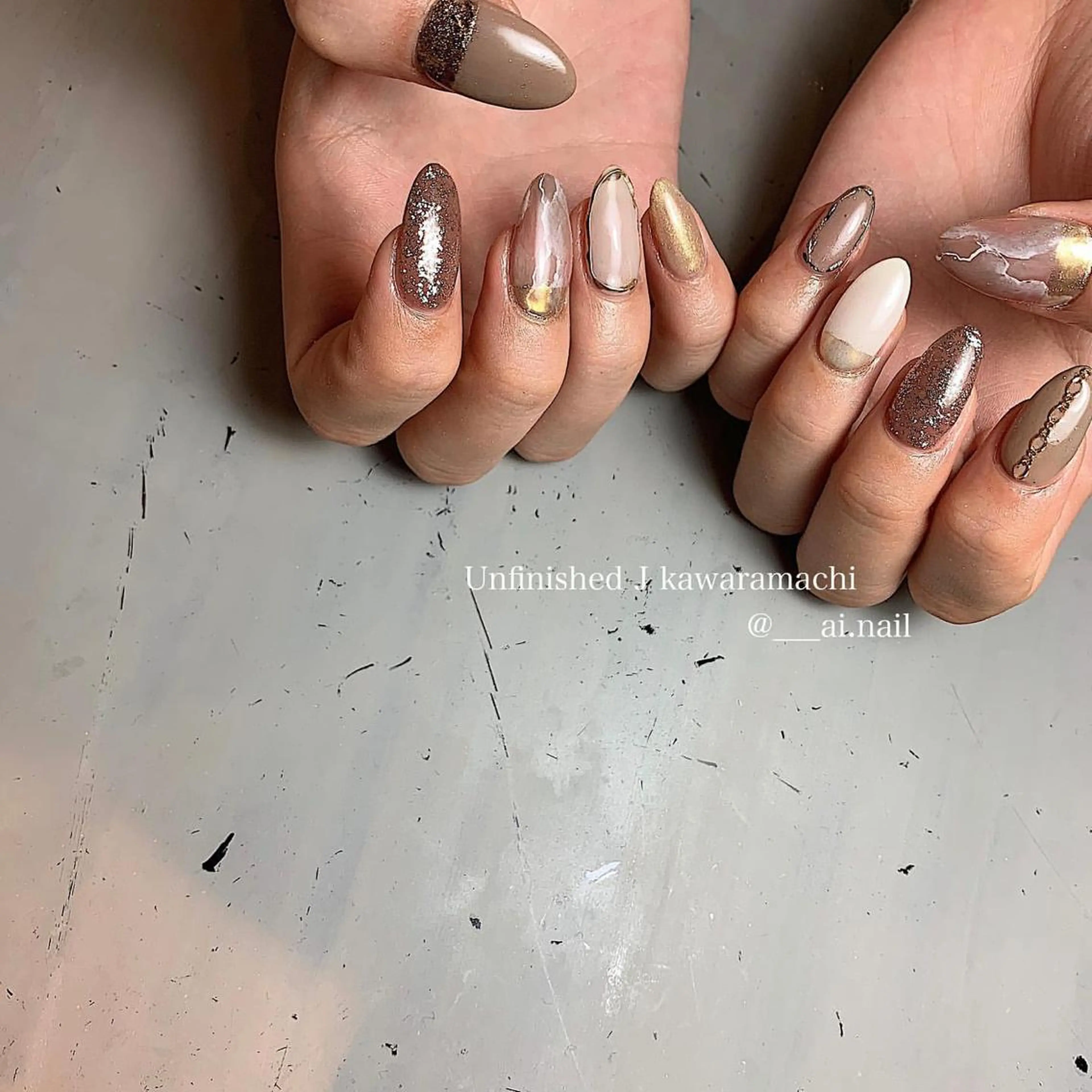 ネイル 🍃伏見 / soL nail / aiのネイルデザイン