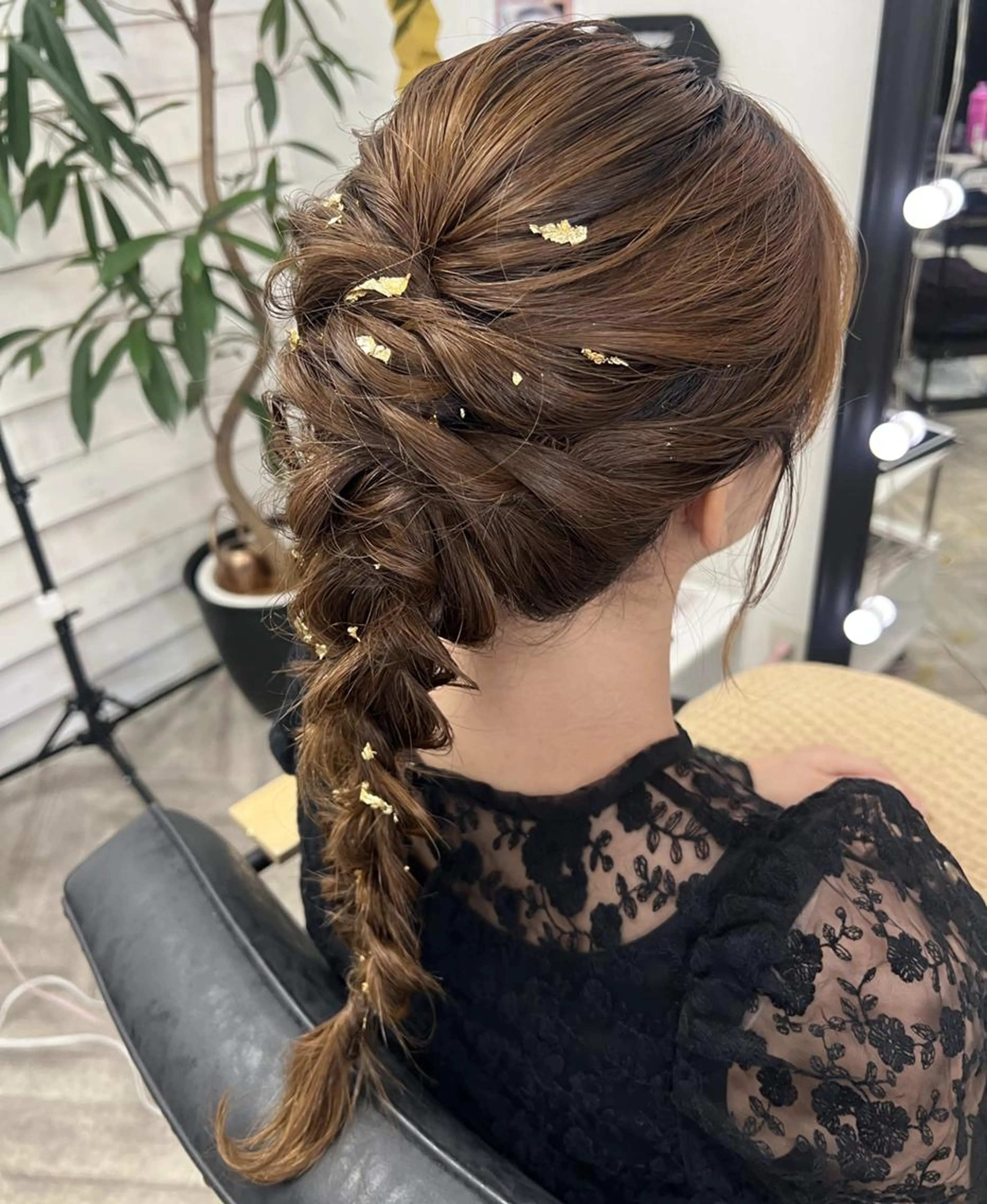 元セット師が担当✨結婚式・推し活・イベント対応◎崩れにくい最強ヘアセットの写真