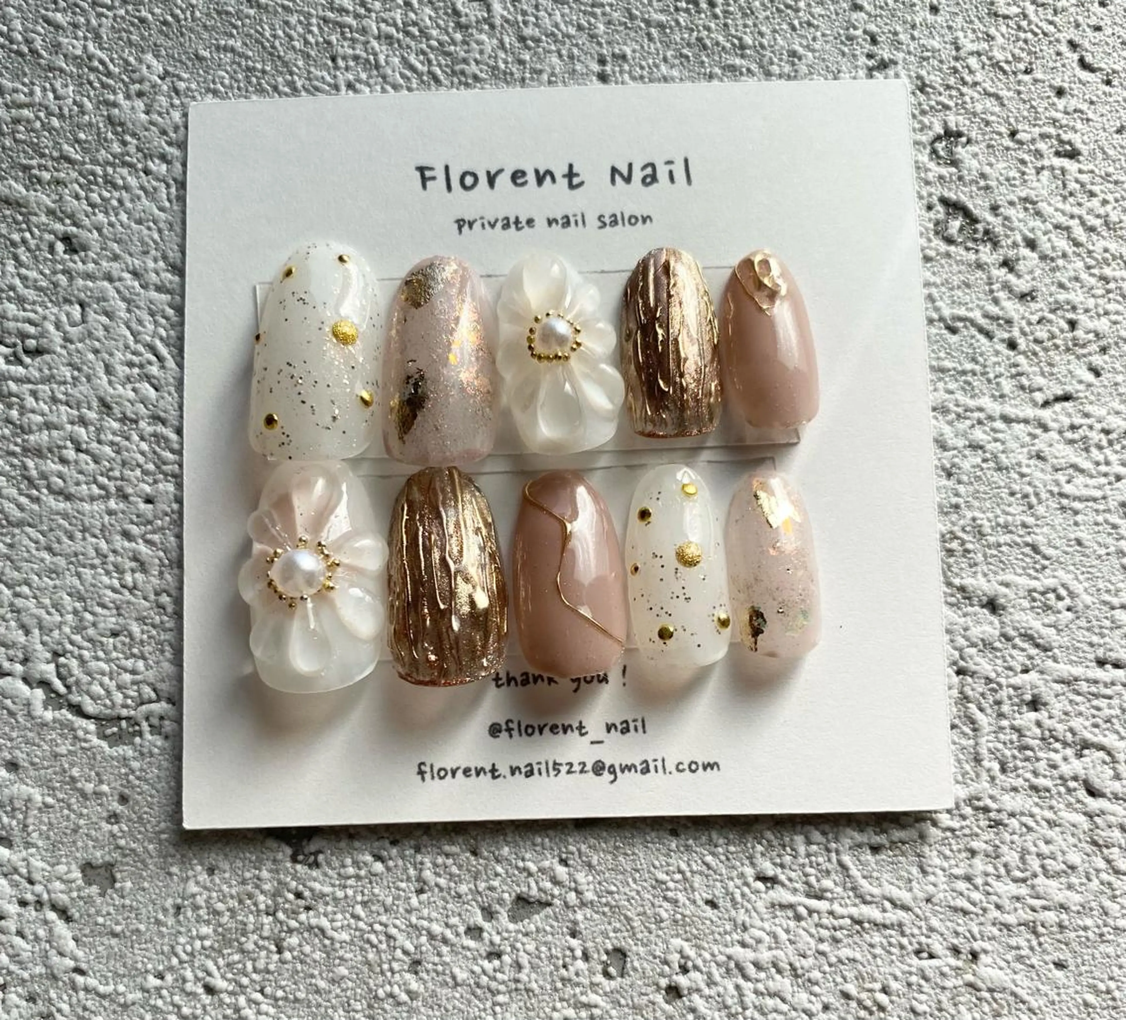 ネイル florent nailのネイルデザイン