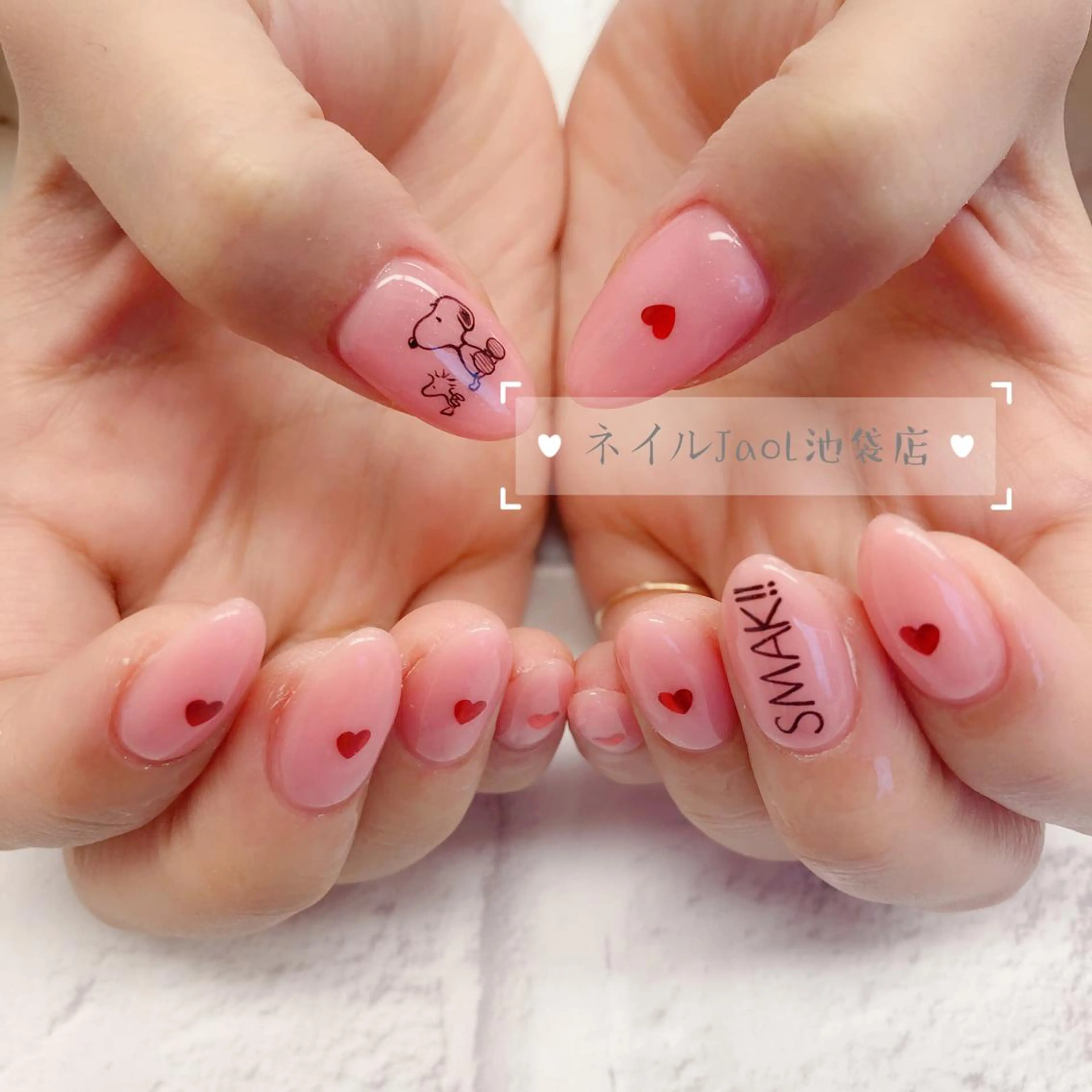 ミディアム nail jaol池袋店所属・ネイルJaol 池袋のネイルデザイン
