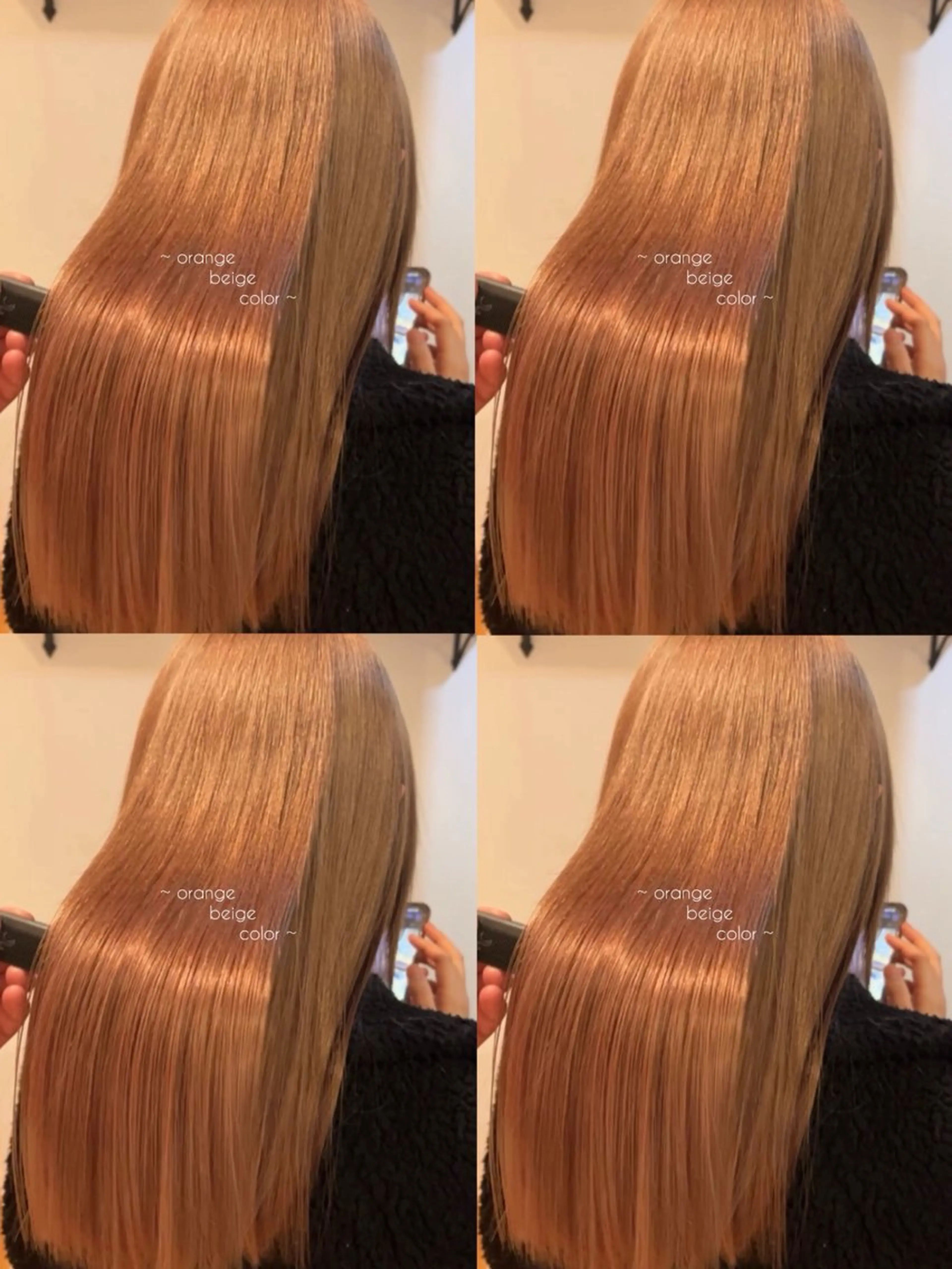 セミロング カラー 🐻艶髪ヘア/韓国風 /隈河🐻のヘアスタイル