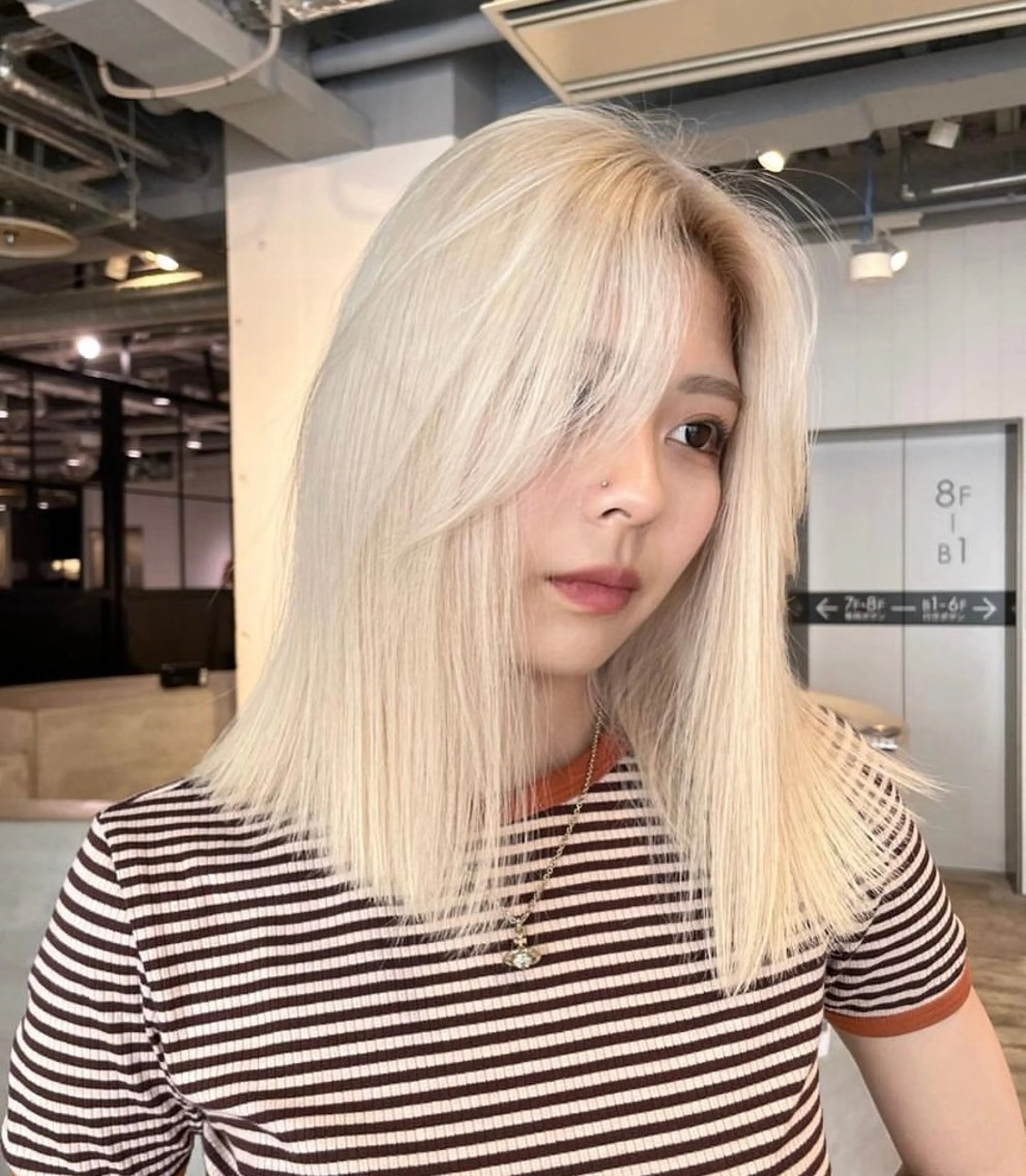 カラー ALBUM IKEBUKURO所属・池袋エリア　ブリーチ 支持率No.1のヘアスタイル