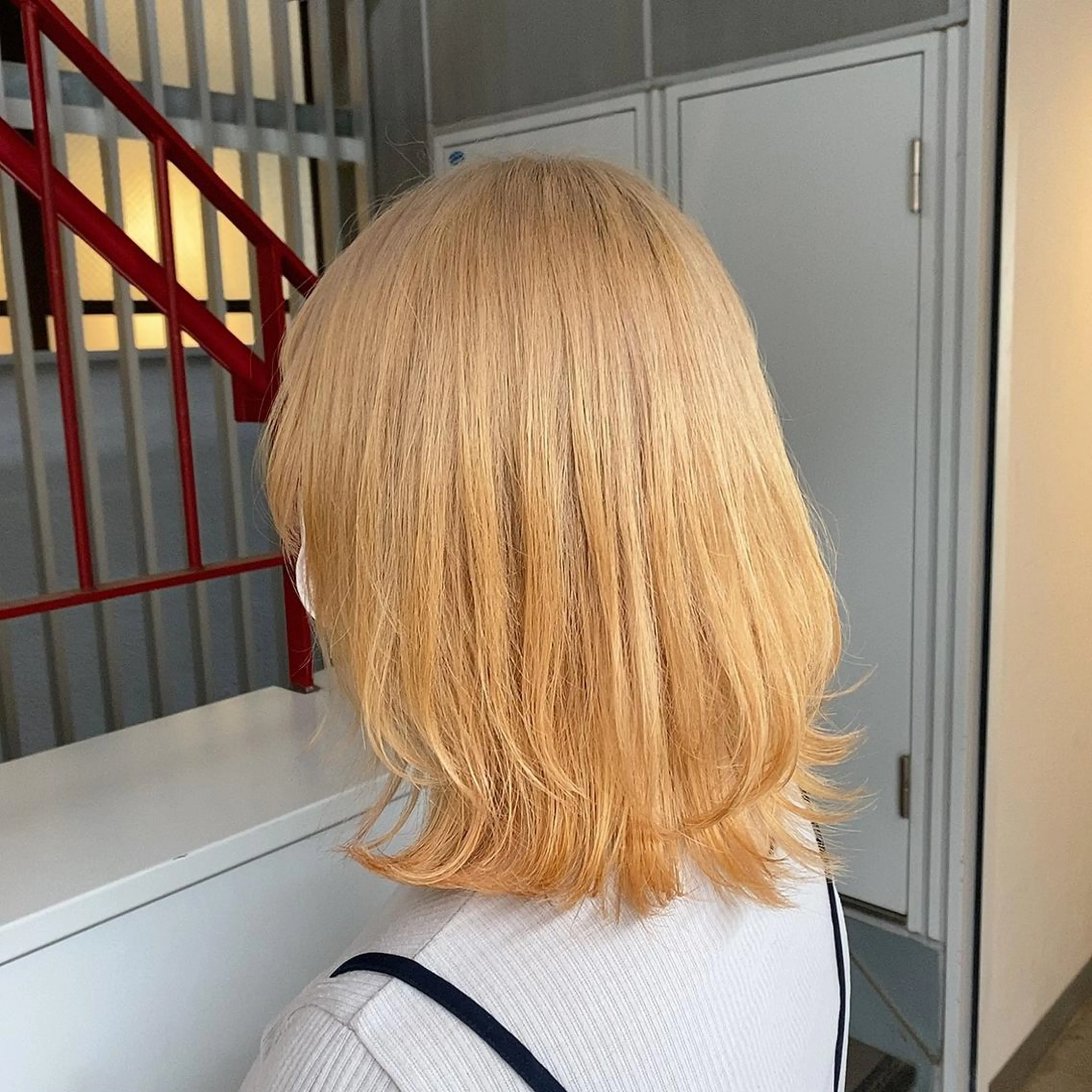 ミディアム カラー ブリーチ Ayaka🩰🎀 ガーリー/暖色♡のヘアスタイル