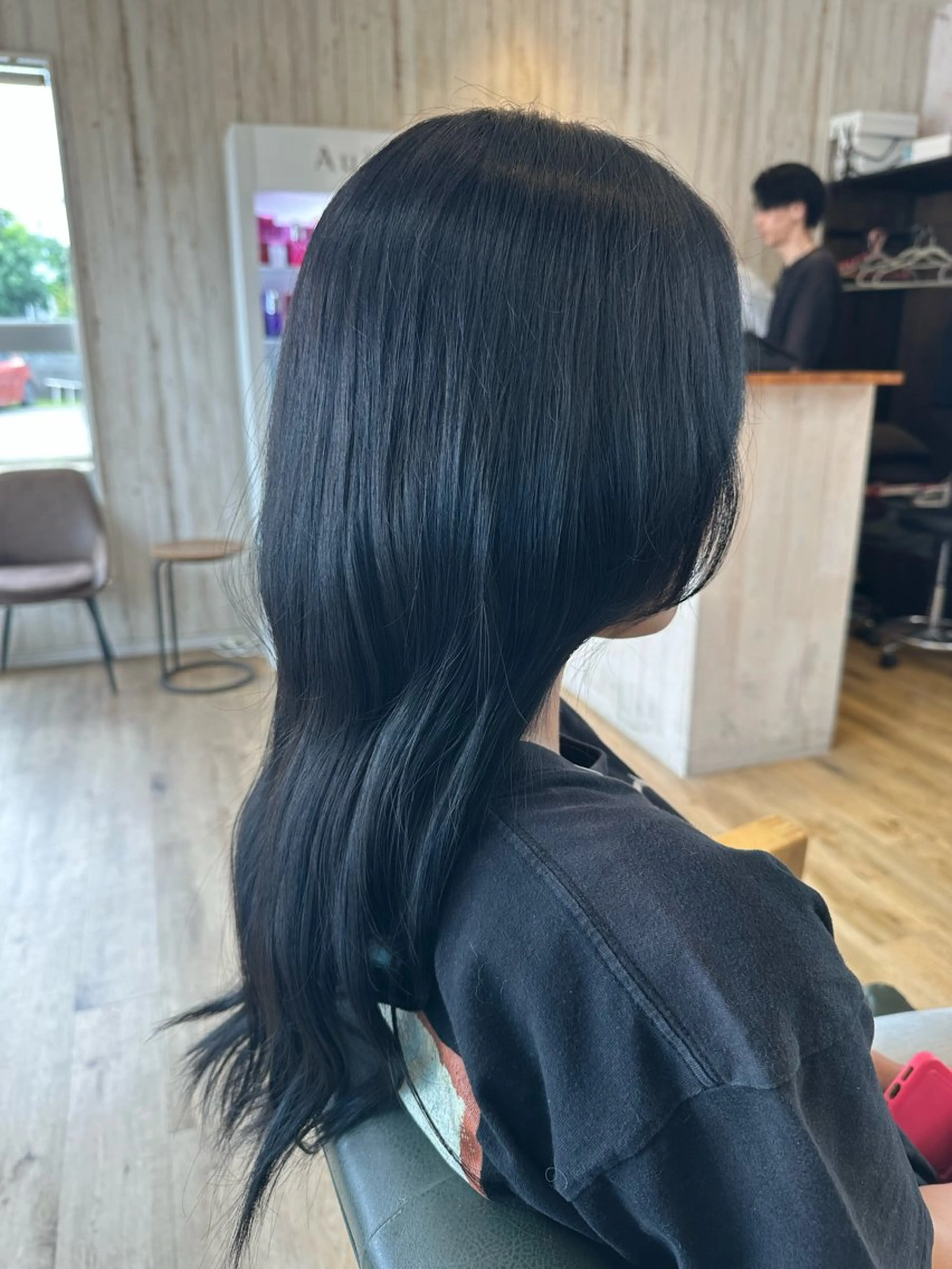 ロング カラー ヘアカラー トリートメント 荻野 翔太朗のヘアスタイル