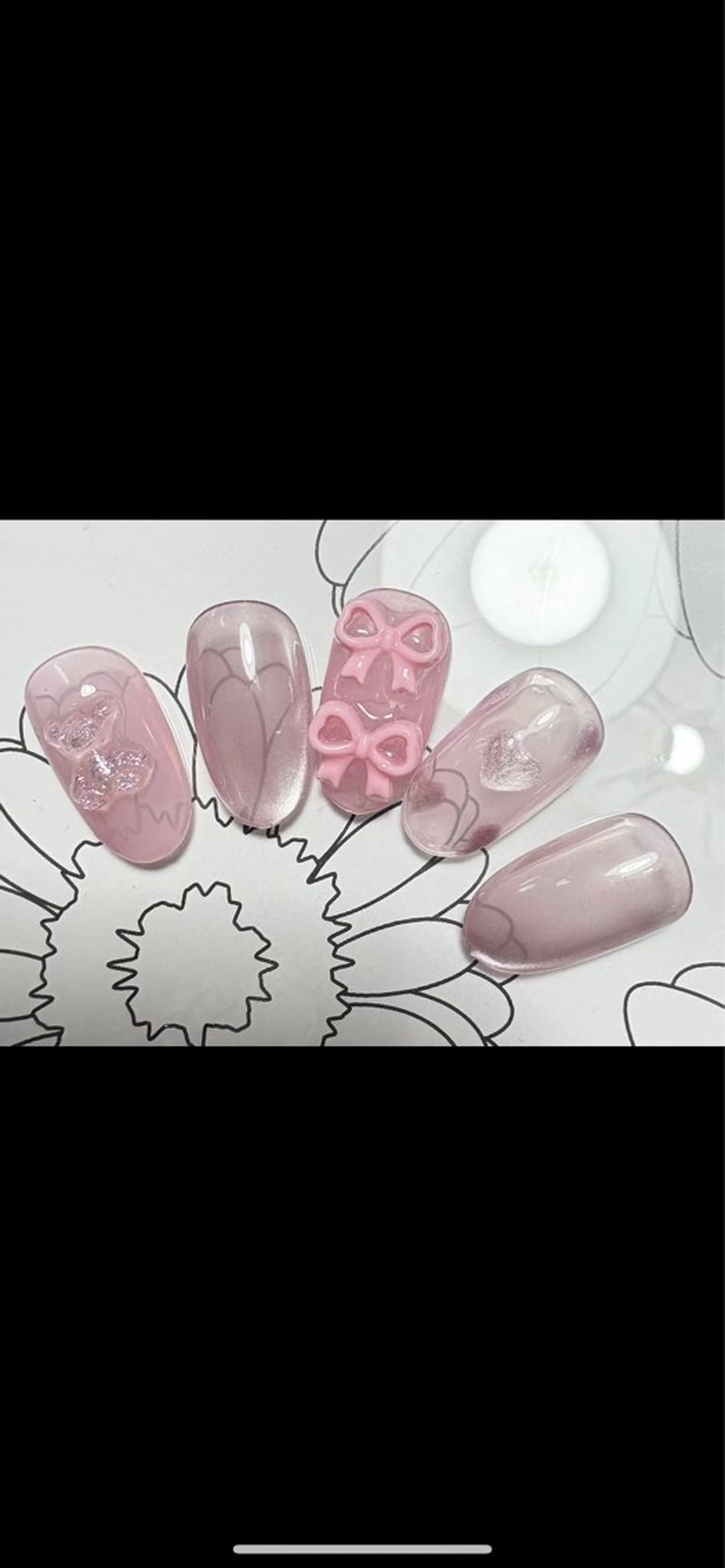 ネイル ハンドネイル AngelChris ビューティーサロン琳のネイルデザイン