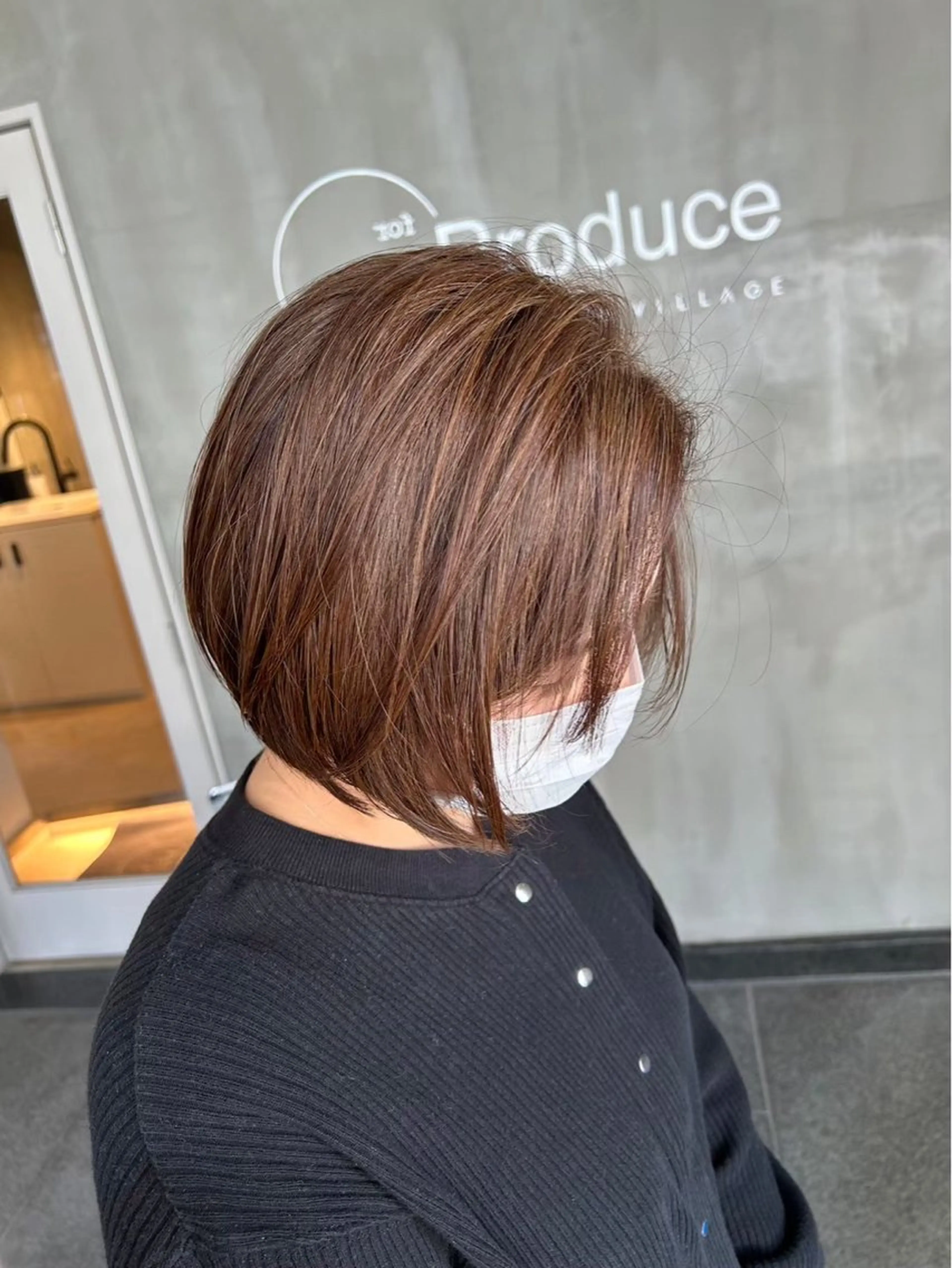 ショート カラー 脱白髪染め❕白髪 ぼかし特化🌟ヨコタのヘアスタイル