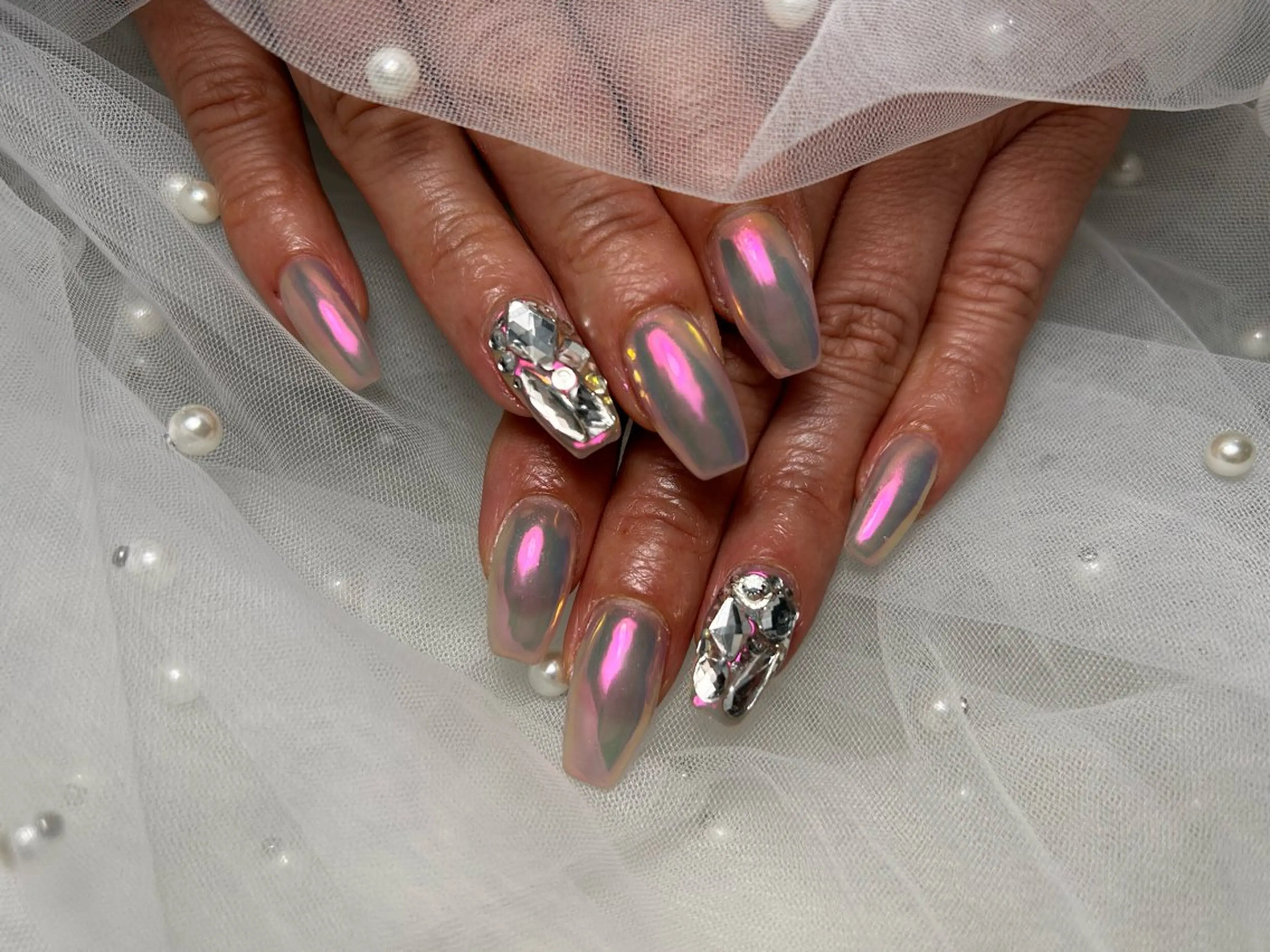 ネイル ハンドネイル フットネイル ✴︎ Delightのネイルデザイン