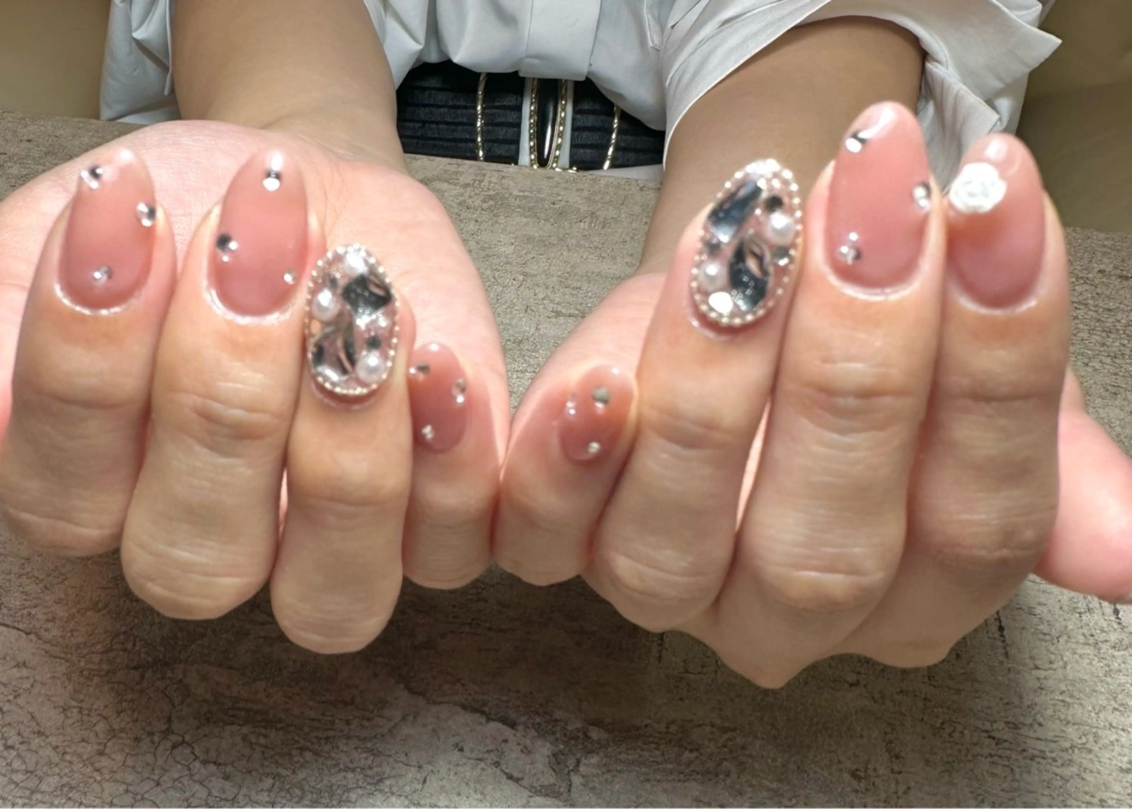 ネイル ハンドネイル フットネイル GéRanium Harukaのネイルデザイン