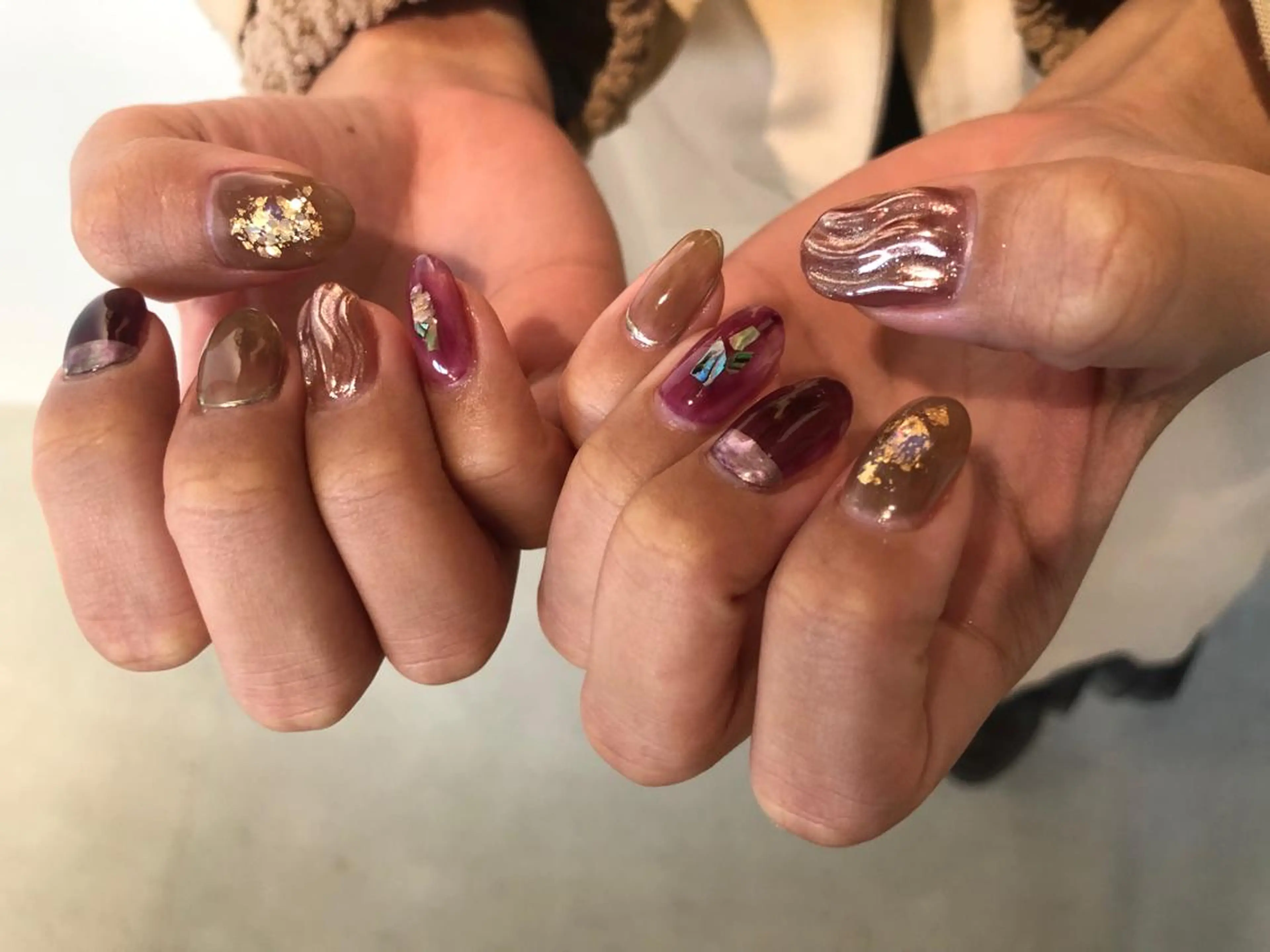 ネイル ハンドネイル alloy nailのネイルデザイン
