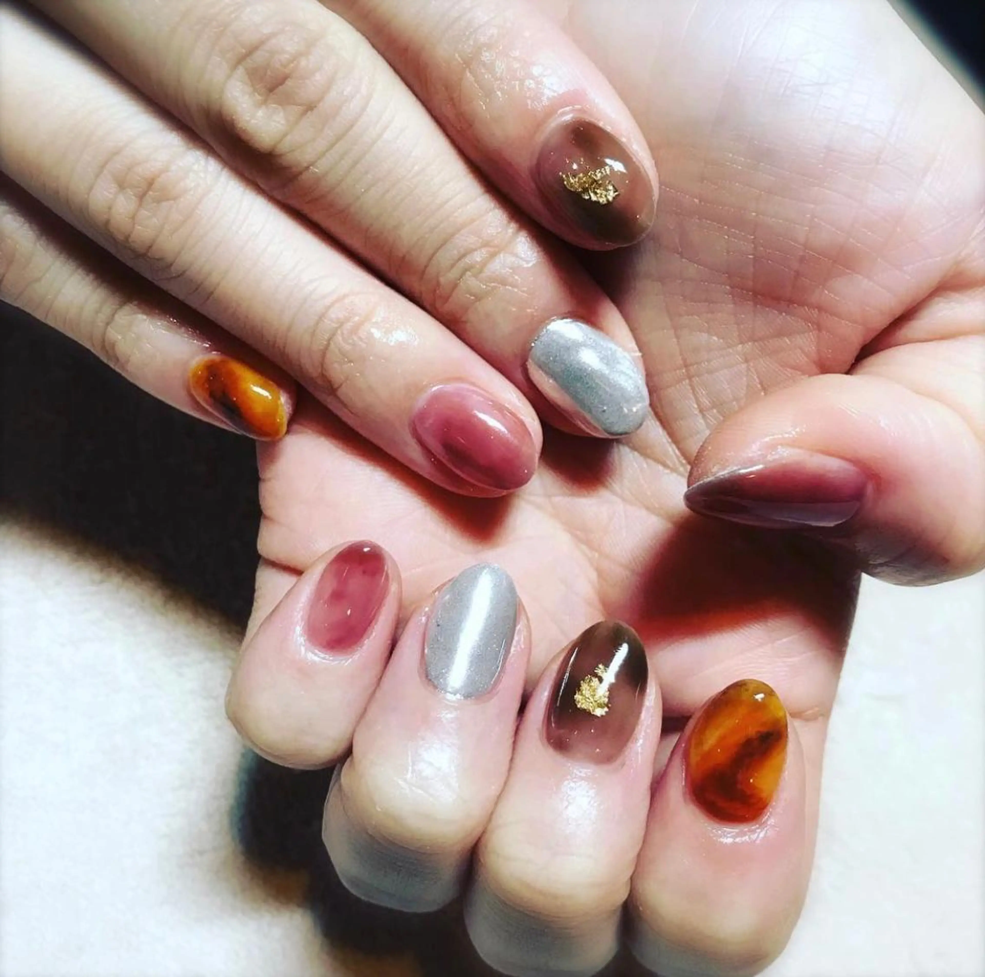 ネイル マルサンカクシカク所属・○△□ 守口市のネイルデザイン