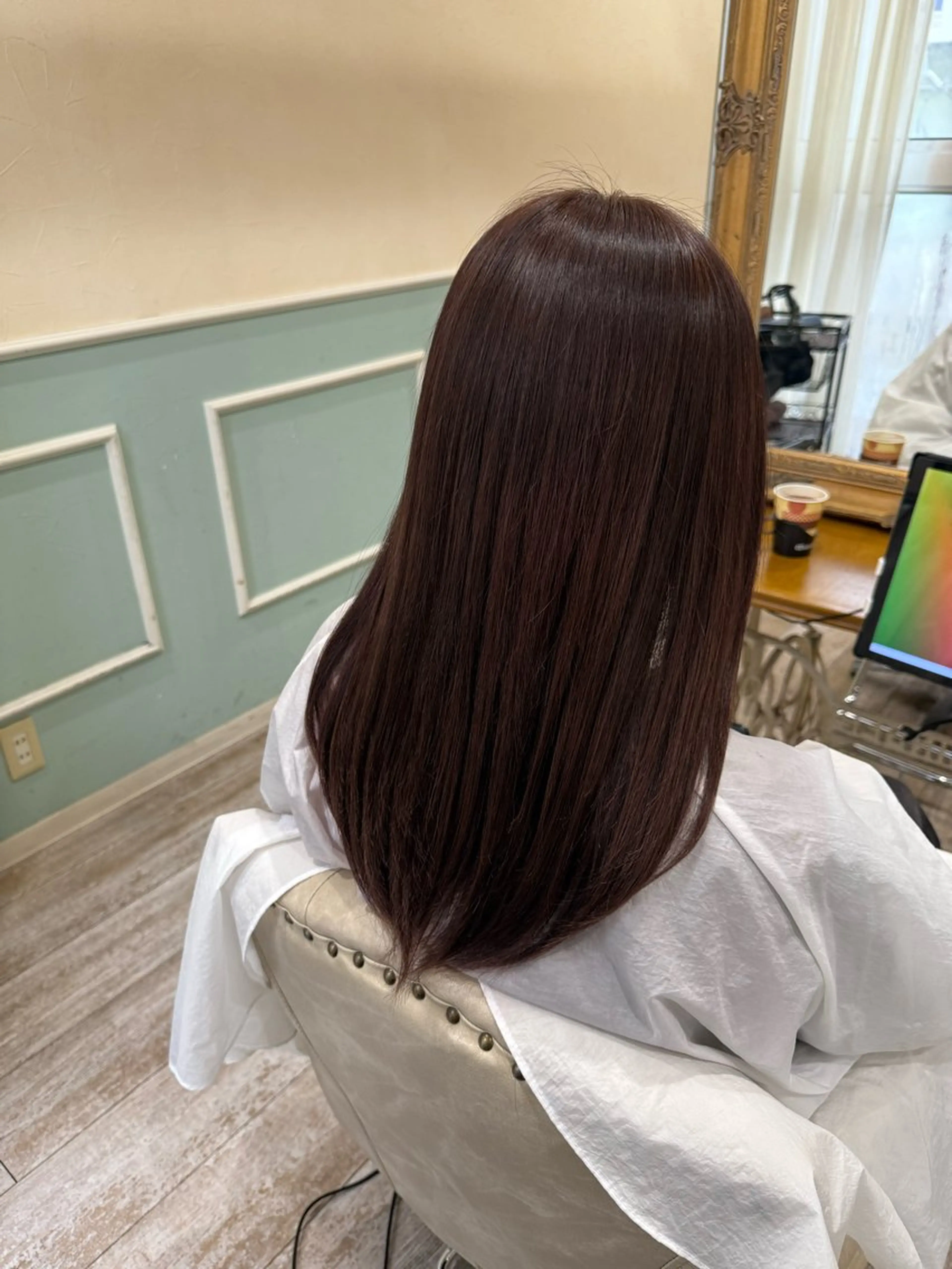 セミロング ヘアカラー トリートメント 髪質改善/縮毛矯正 /メンズ/佐澤りょうのヘアスタイル