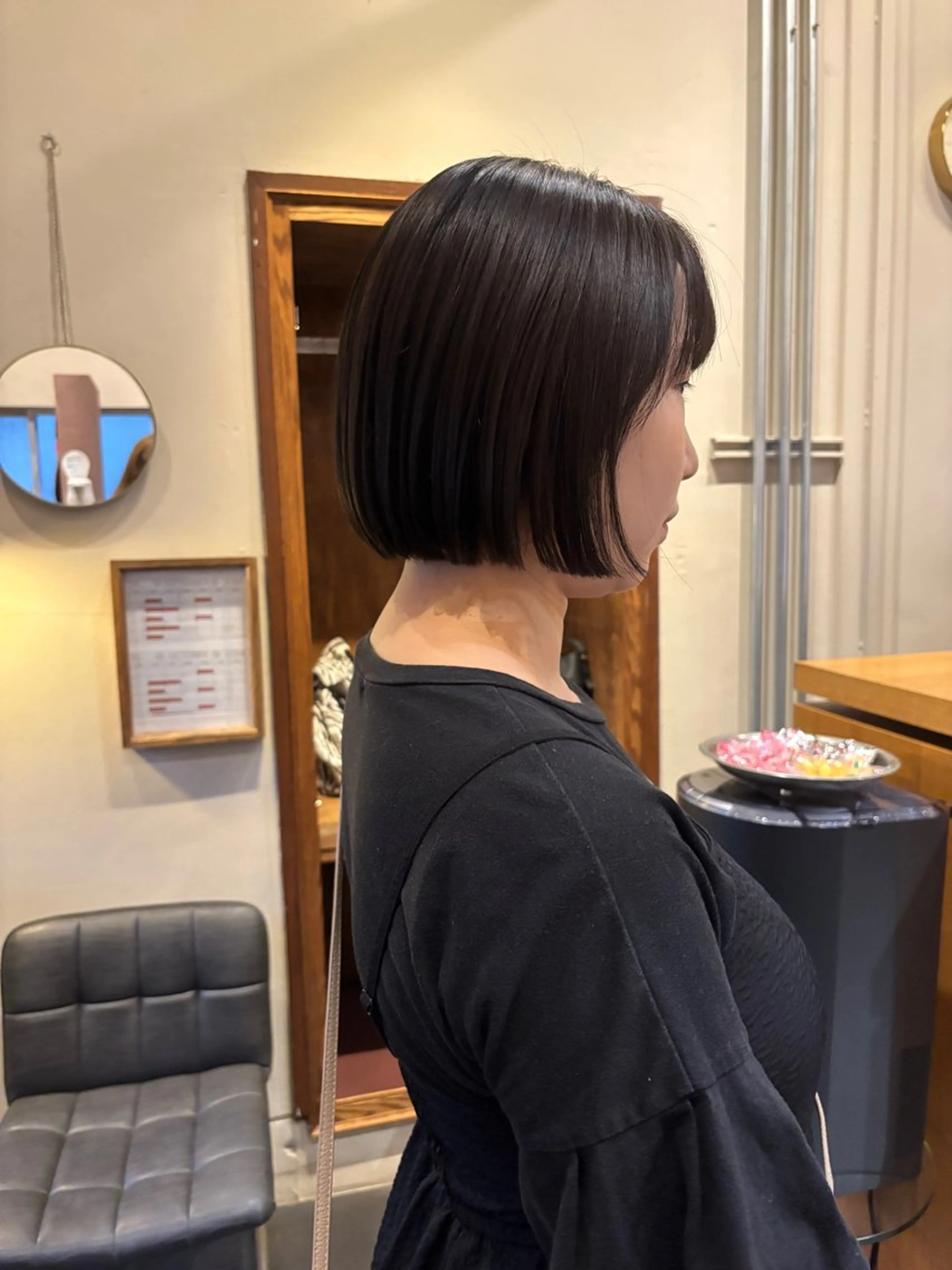 ショート カラー Chiho / 梅田 / ボブ/ パーマのヘアスタイル