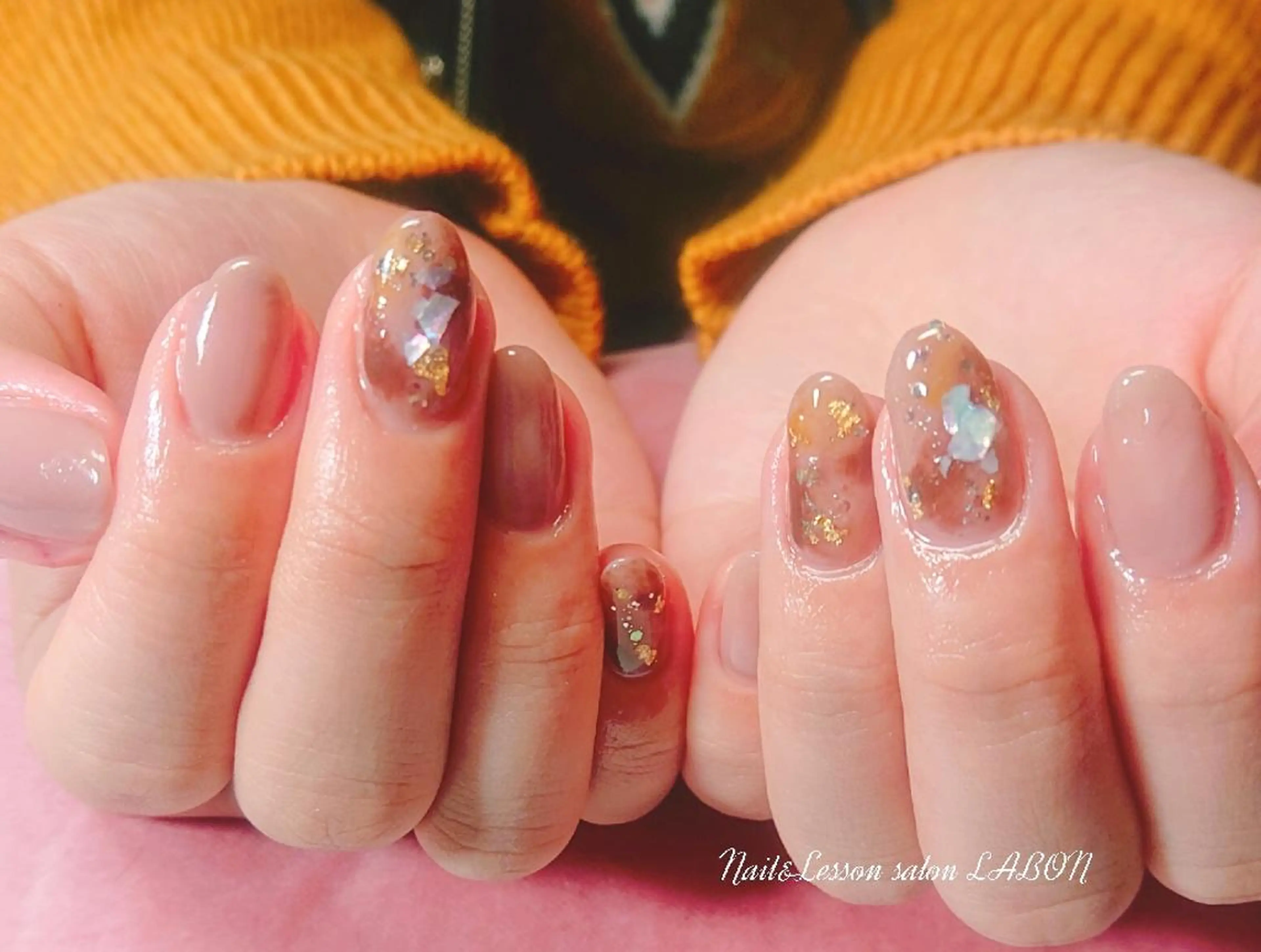 ネイル ニュアンスネイル Nail salon LABONのネイルデザイン