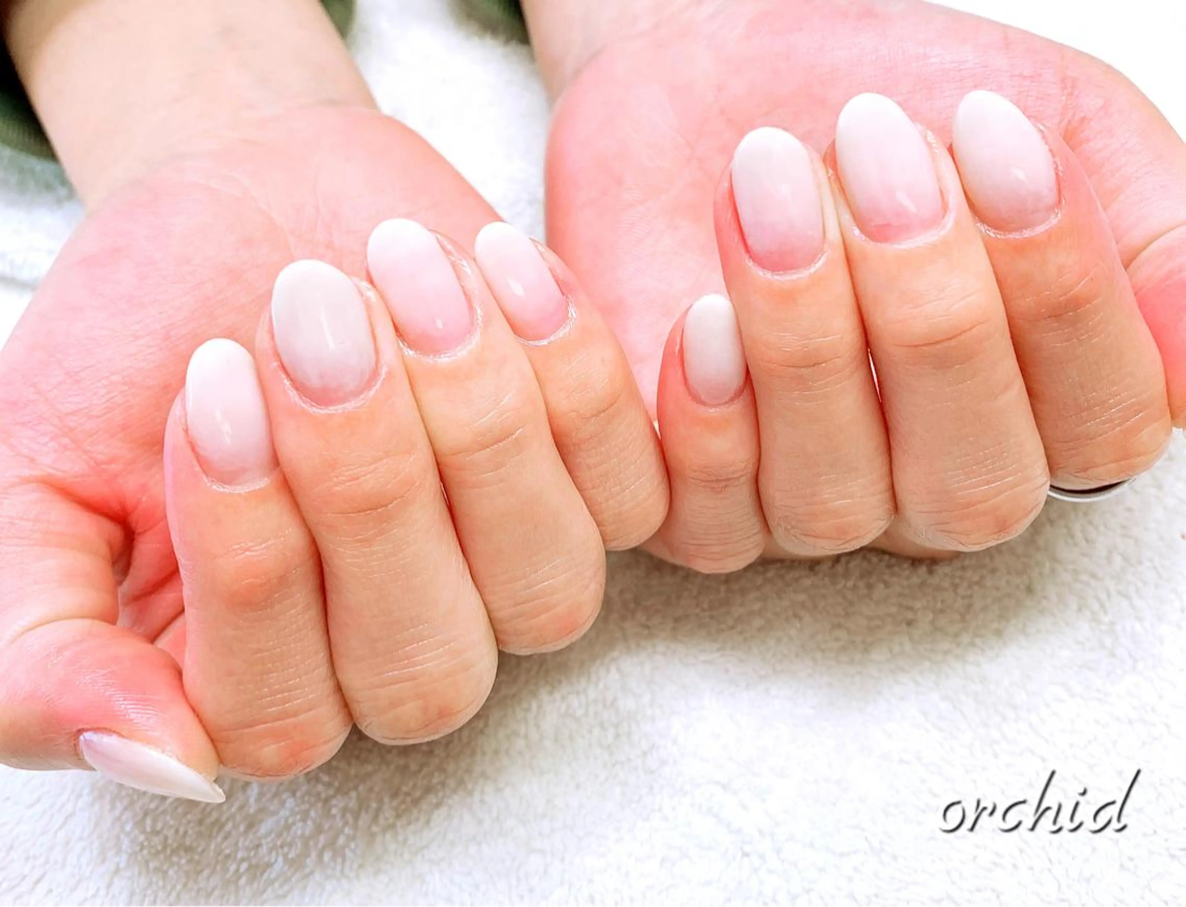 ネイル グラデーション ハンドネイル フットネイル orchid ♡オーキッドのネイルデザイン
