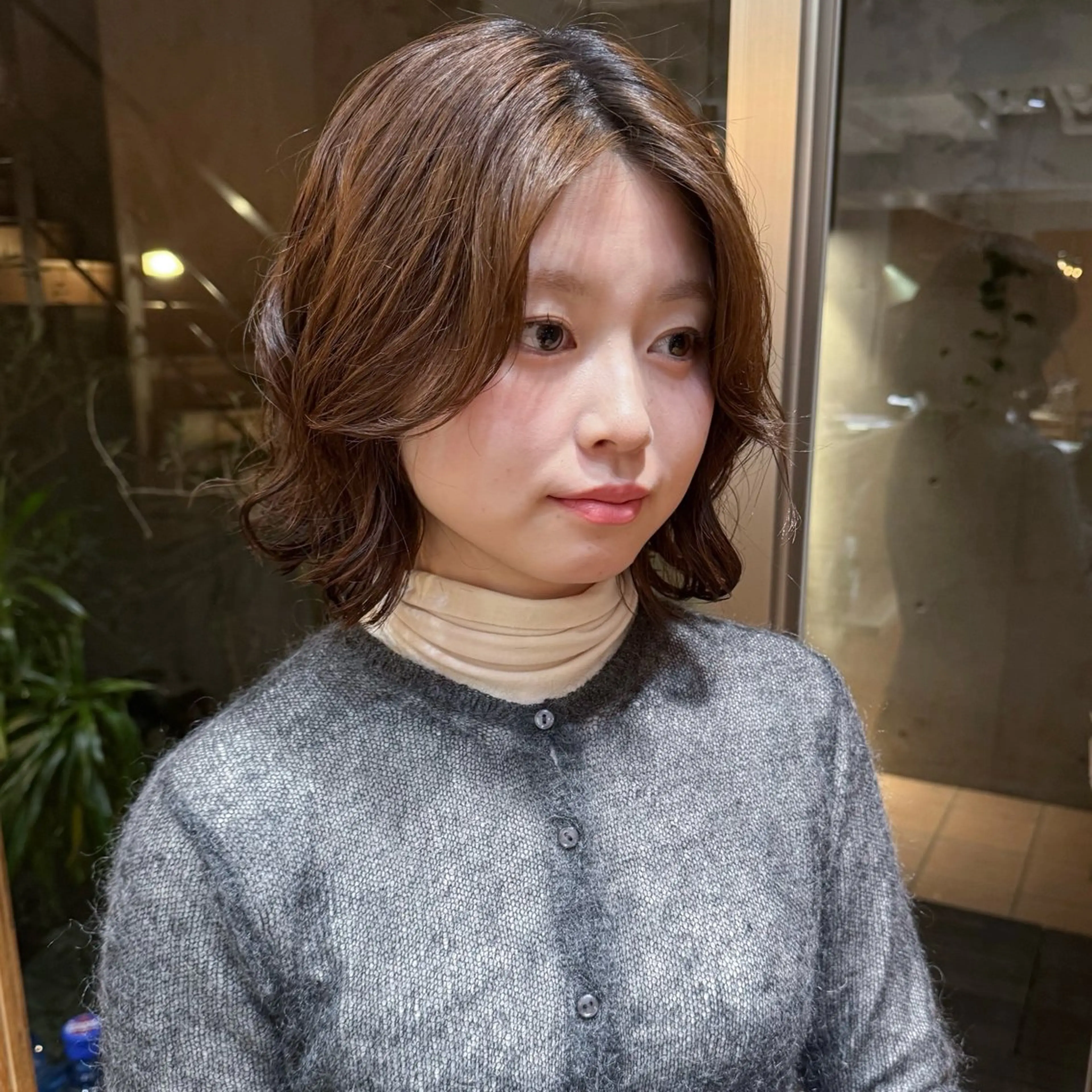 ショート パーマ カット パーマ 大橋 芽衣のヘアスタイル