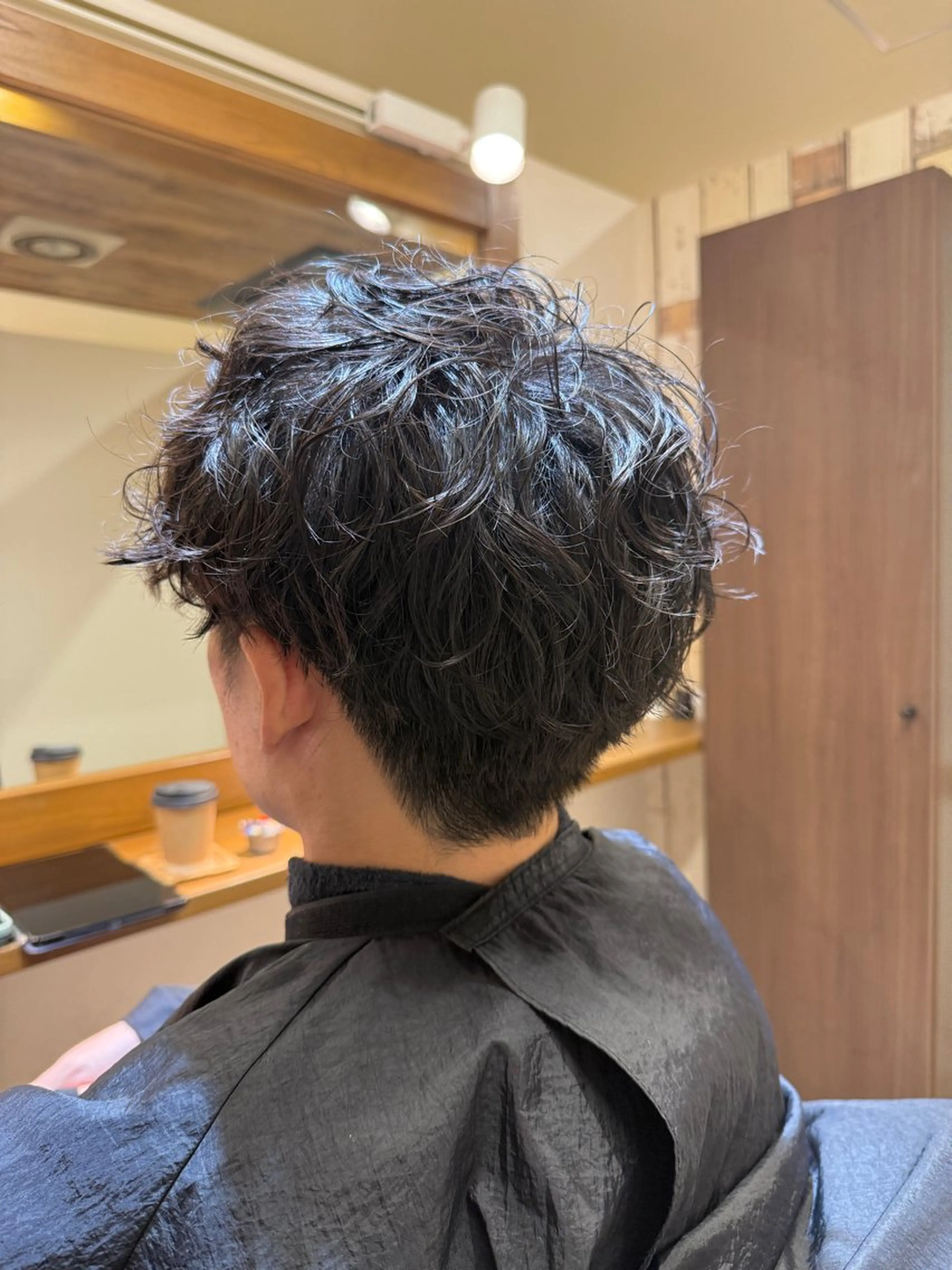 パーマ 木元 恵実のヘアスタイル