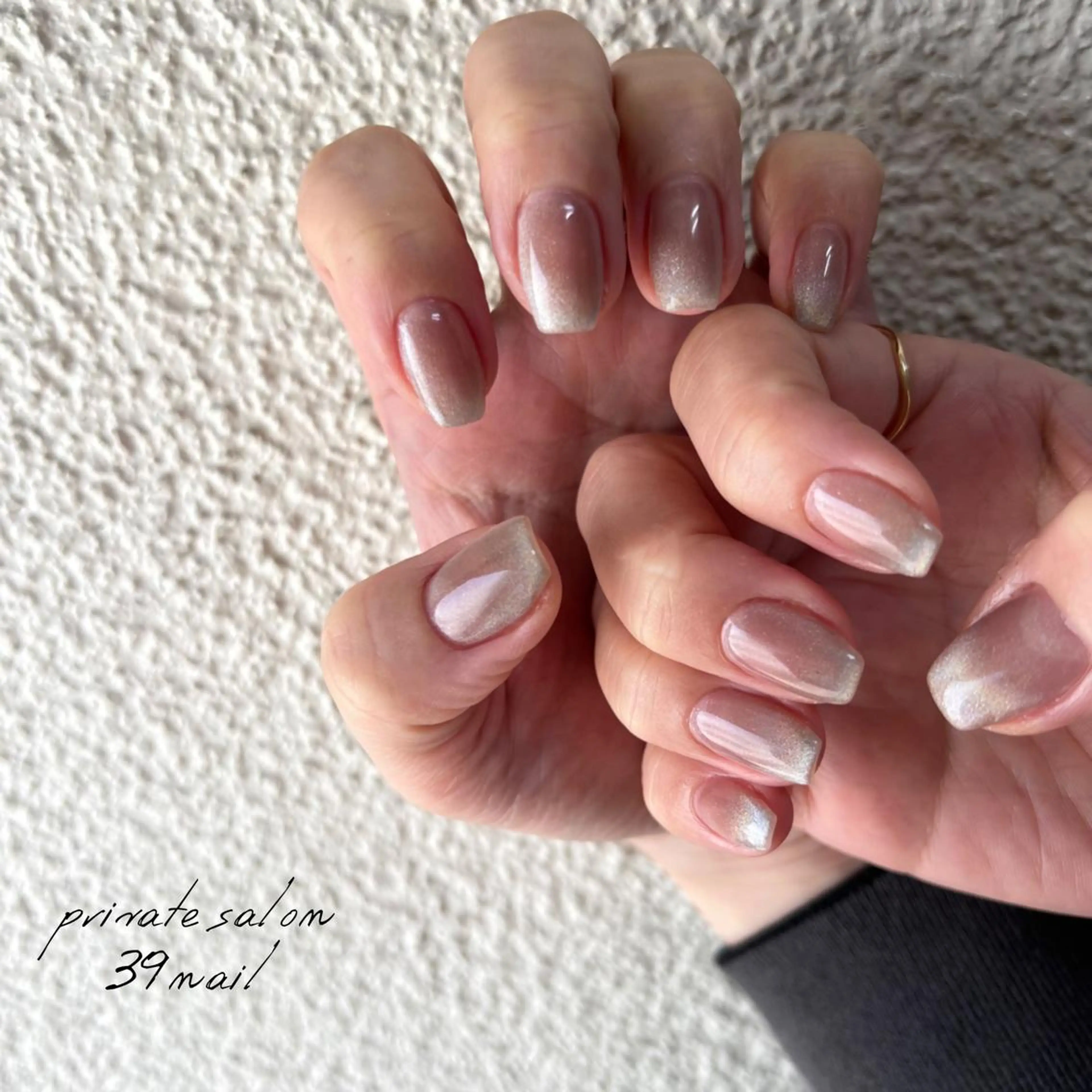 ミディアム ネイル ハンドネイル 京橋 【39nail】のネイルデザイン
