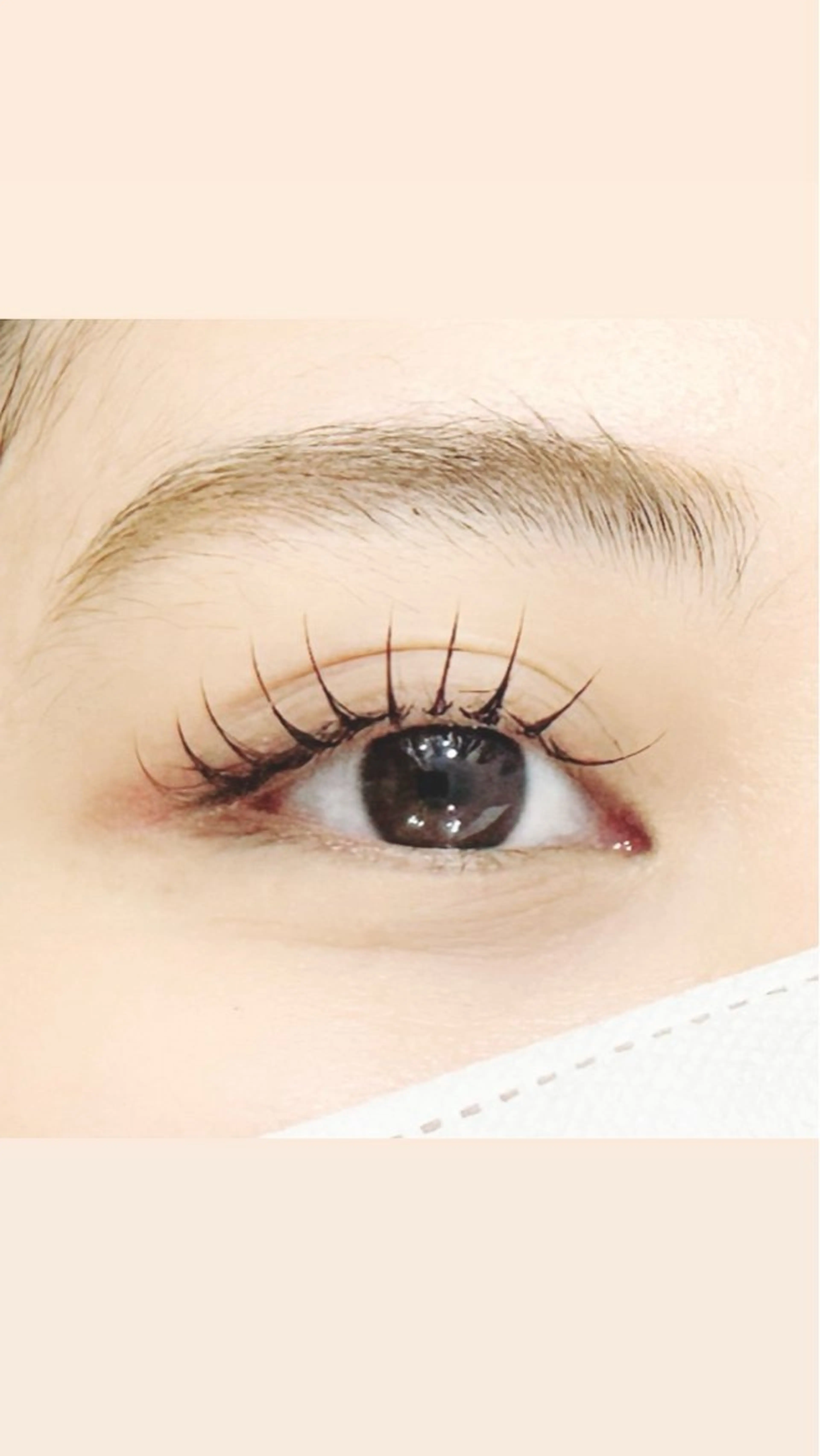 マツエク・マツパ クレアラルーチェ京橋店所属・植田 ひかるのマツエク・マツパデザイン