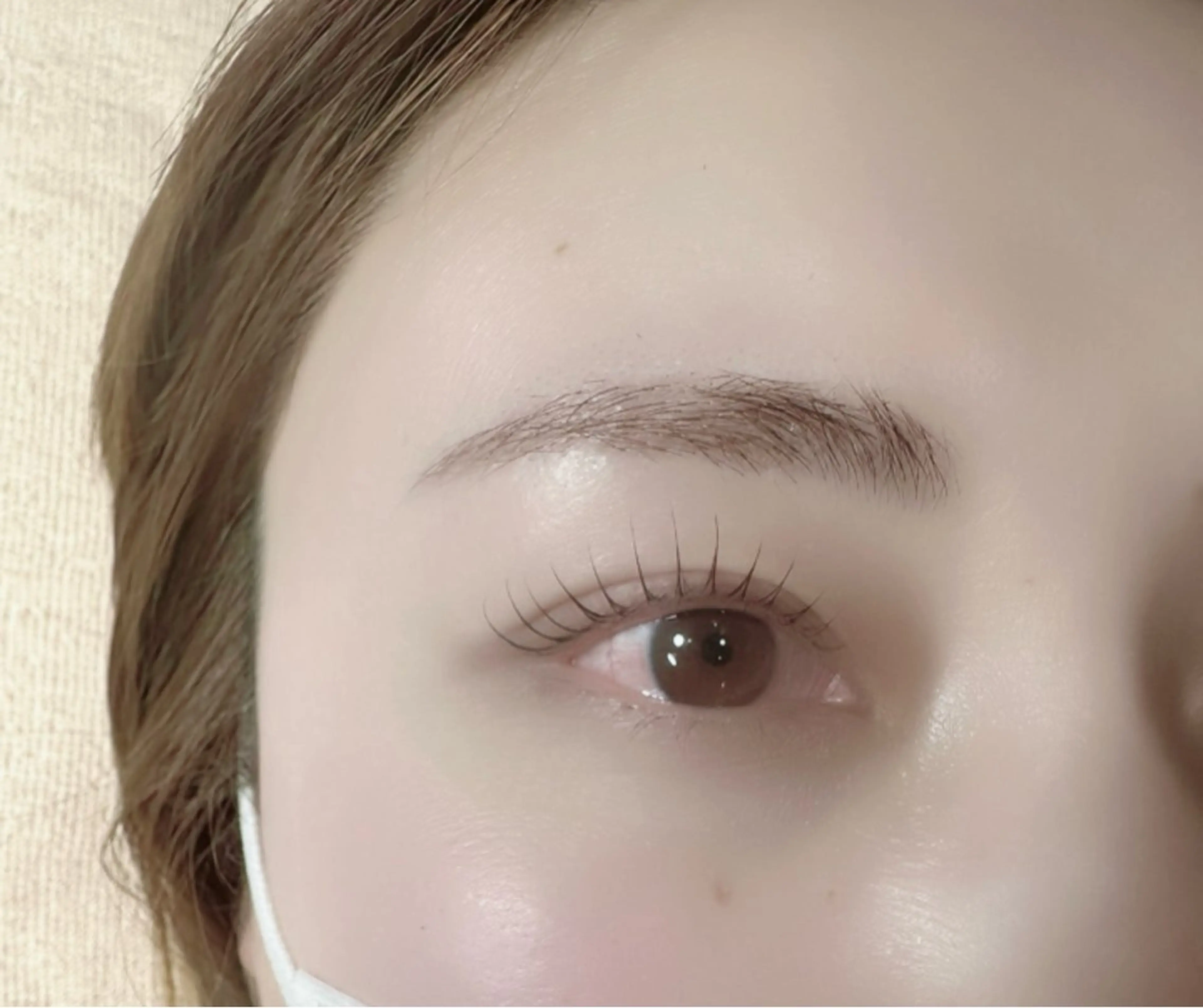 まつ毛パーマの写真