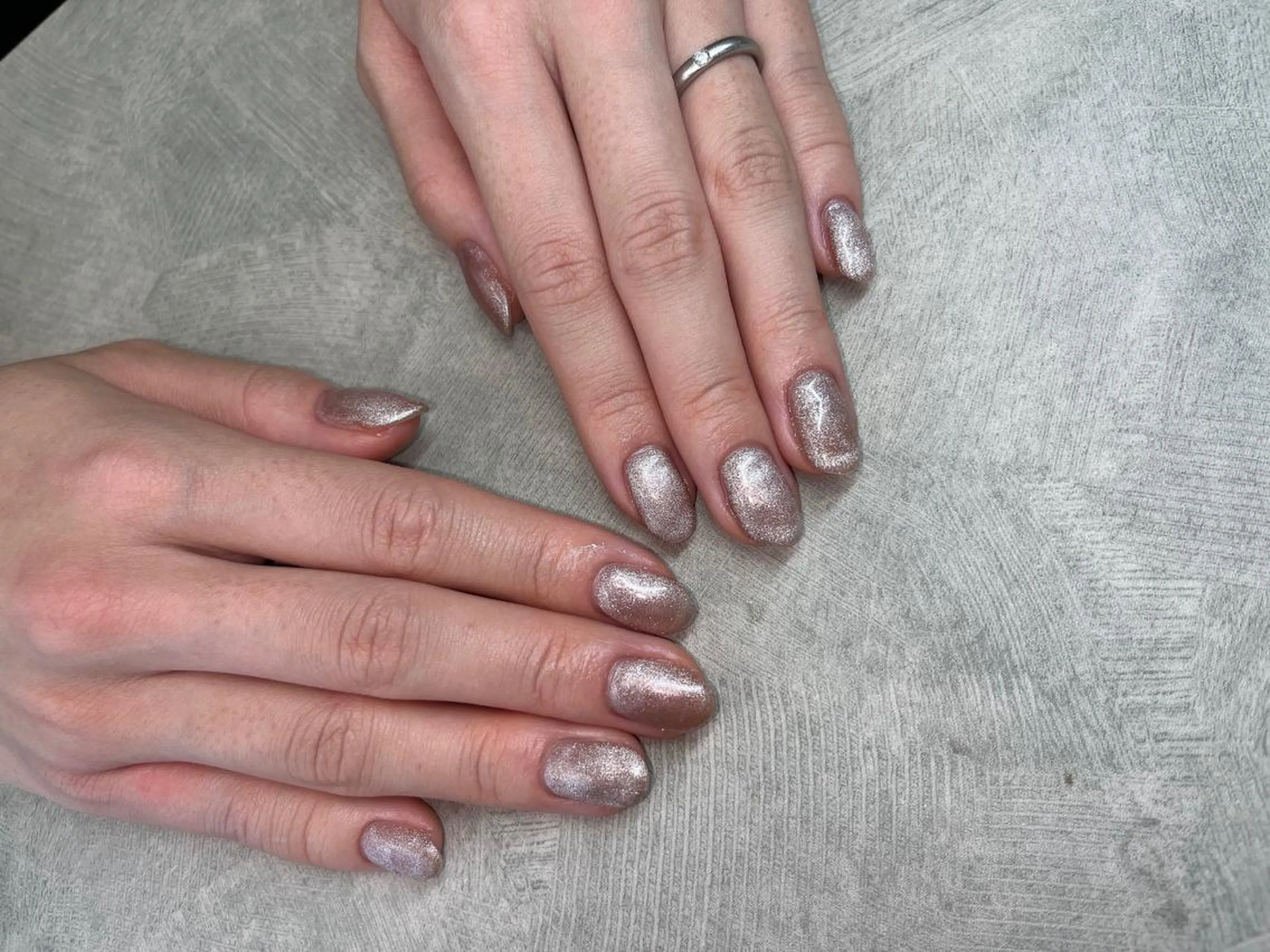 ネイル マグネットネイル ハンドネイル MIKA ♡のネイルデザイン