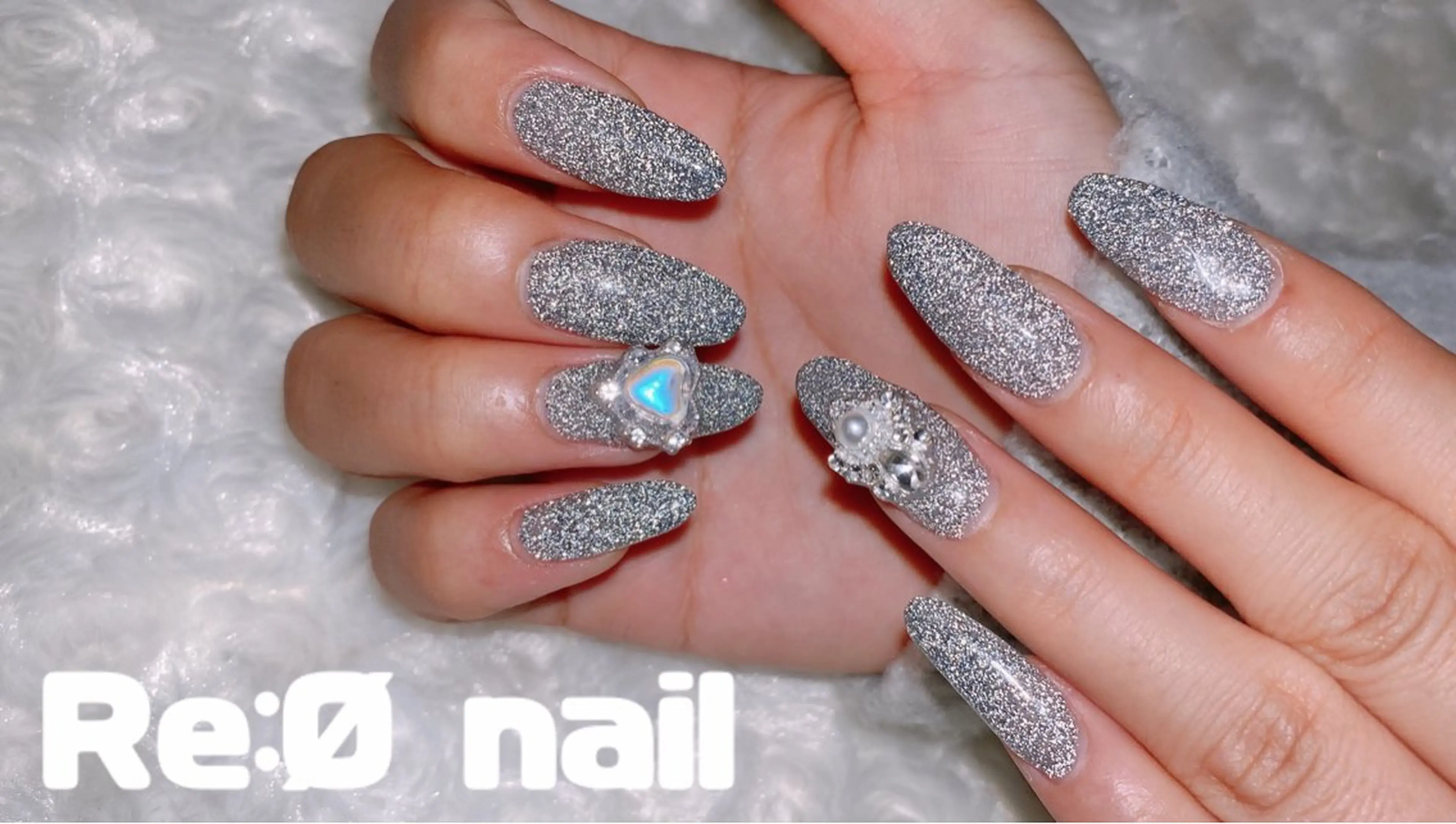 ネイル フラッシュネイル ハンドネイル Re:Ø nail 🩵TSUJIのネイルデザイン