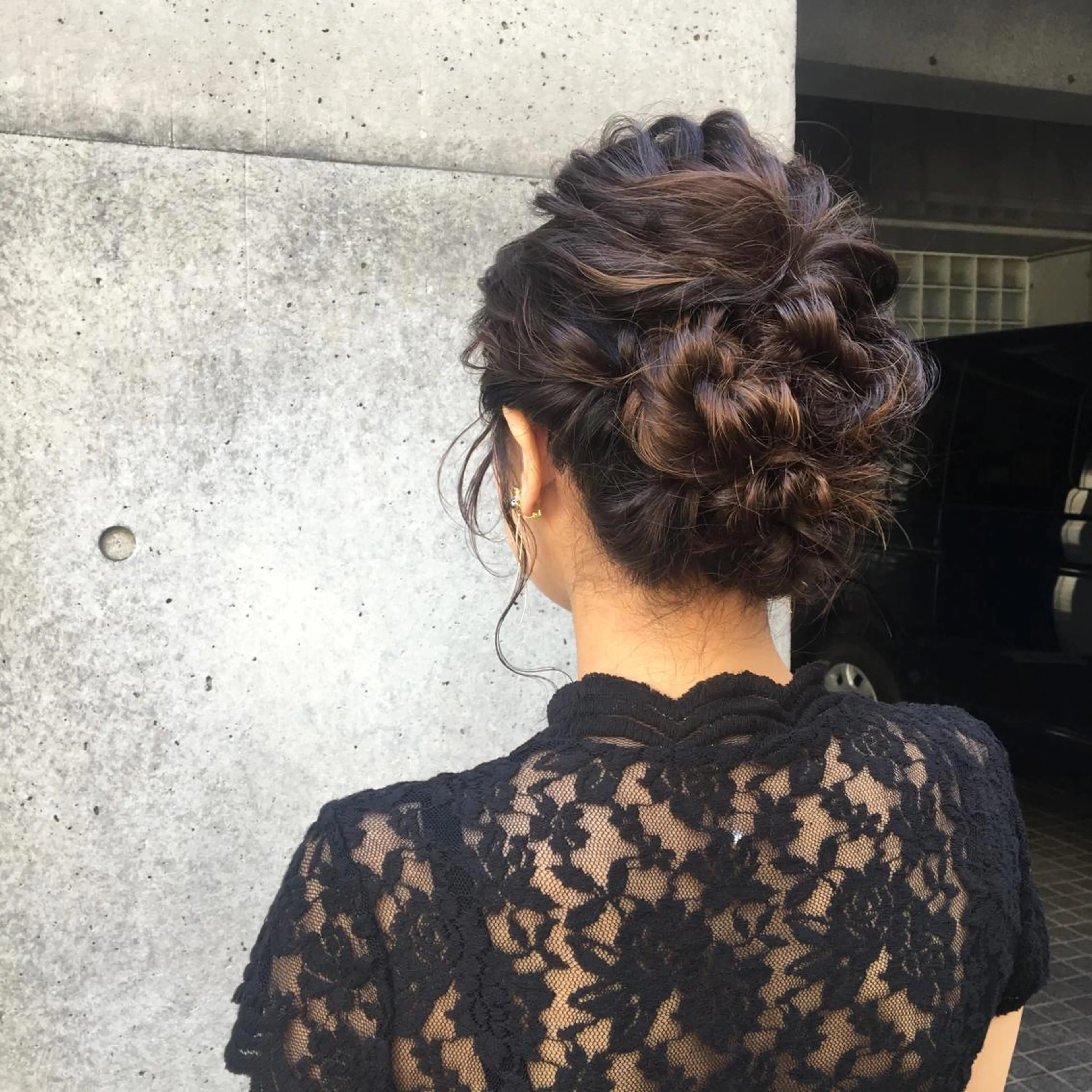 ミディアム カラー ヘアアレンジ 🌟アレンジが似合う カラー🌟Rumiのヘアスタイル