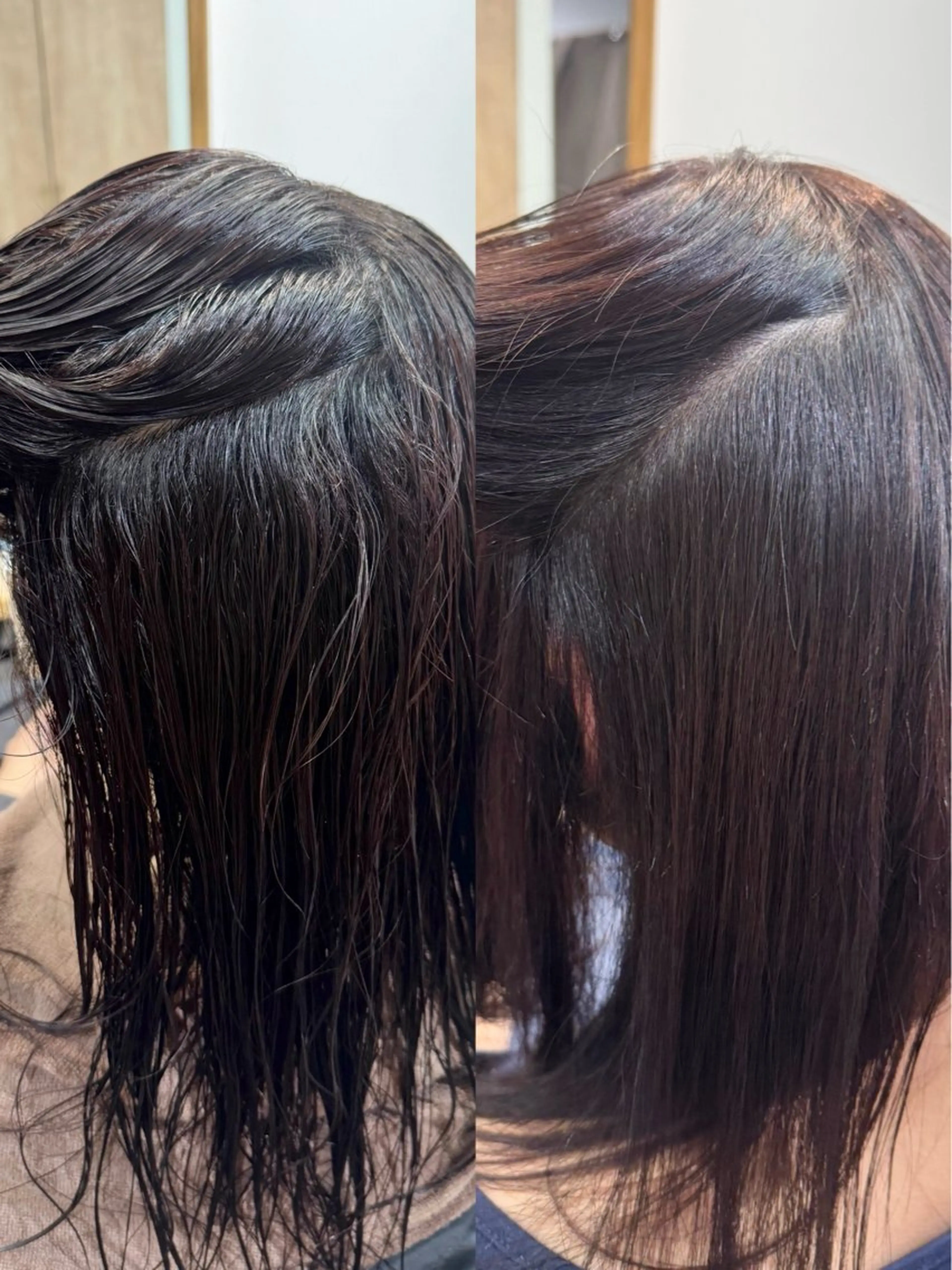 ロング カラー パーマ 髪質改善 ロング 縮毛矯正 トリートメント ストレートパーマ カット 縮毛矯正 トリートメント 縮毛矯正/艶髪カラー /パーマ/ひふみ🌱のその他イメージ
