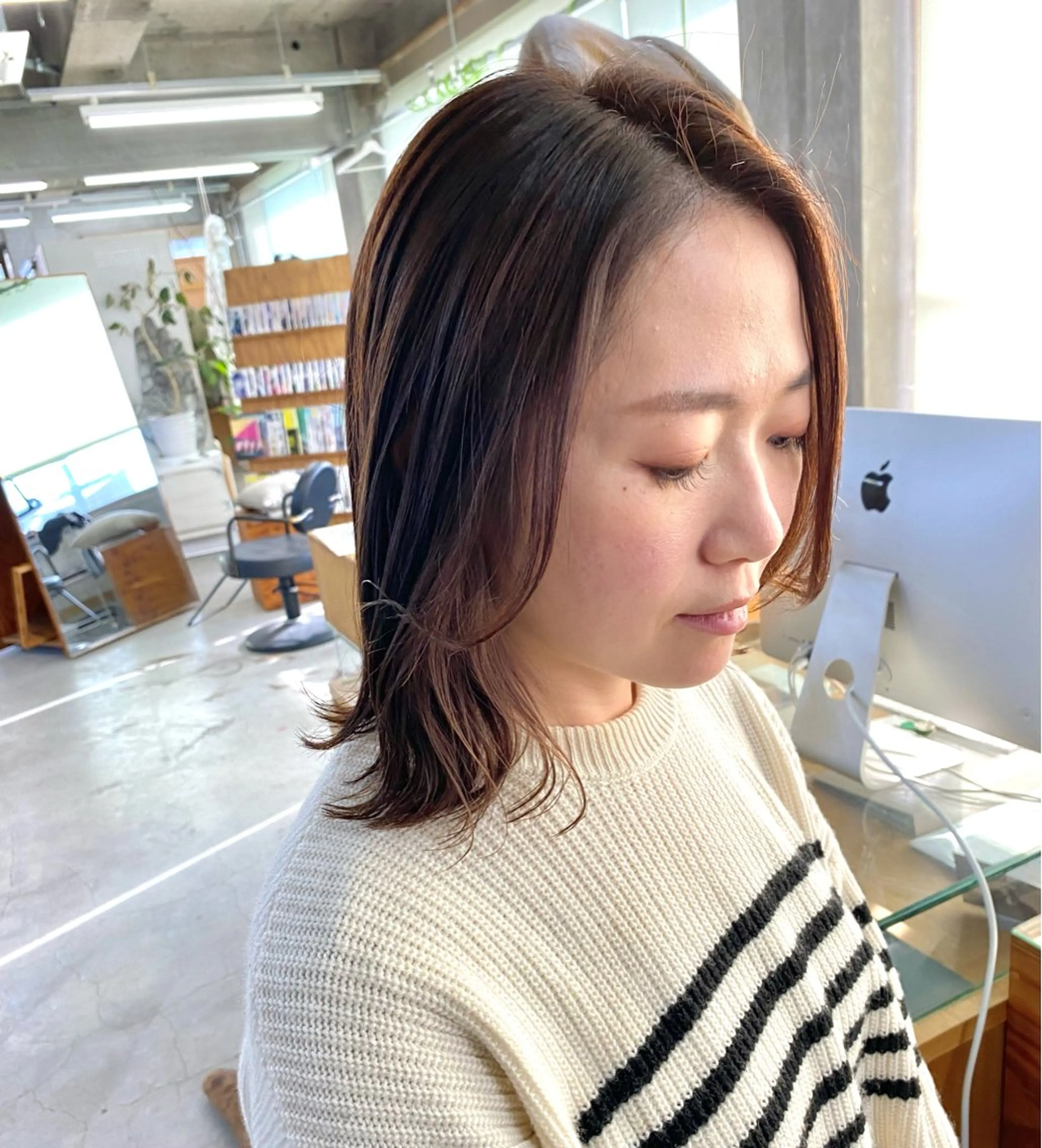 ショート カラー カット ヘアカラー ヨシダ トオルのヘアスタイル