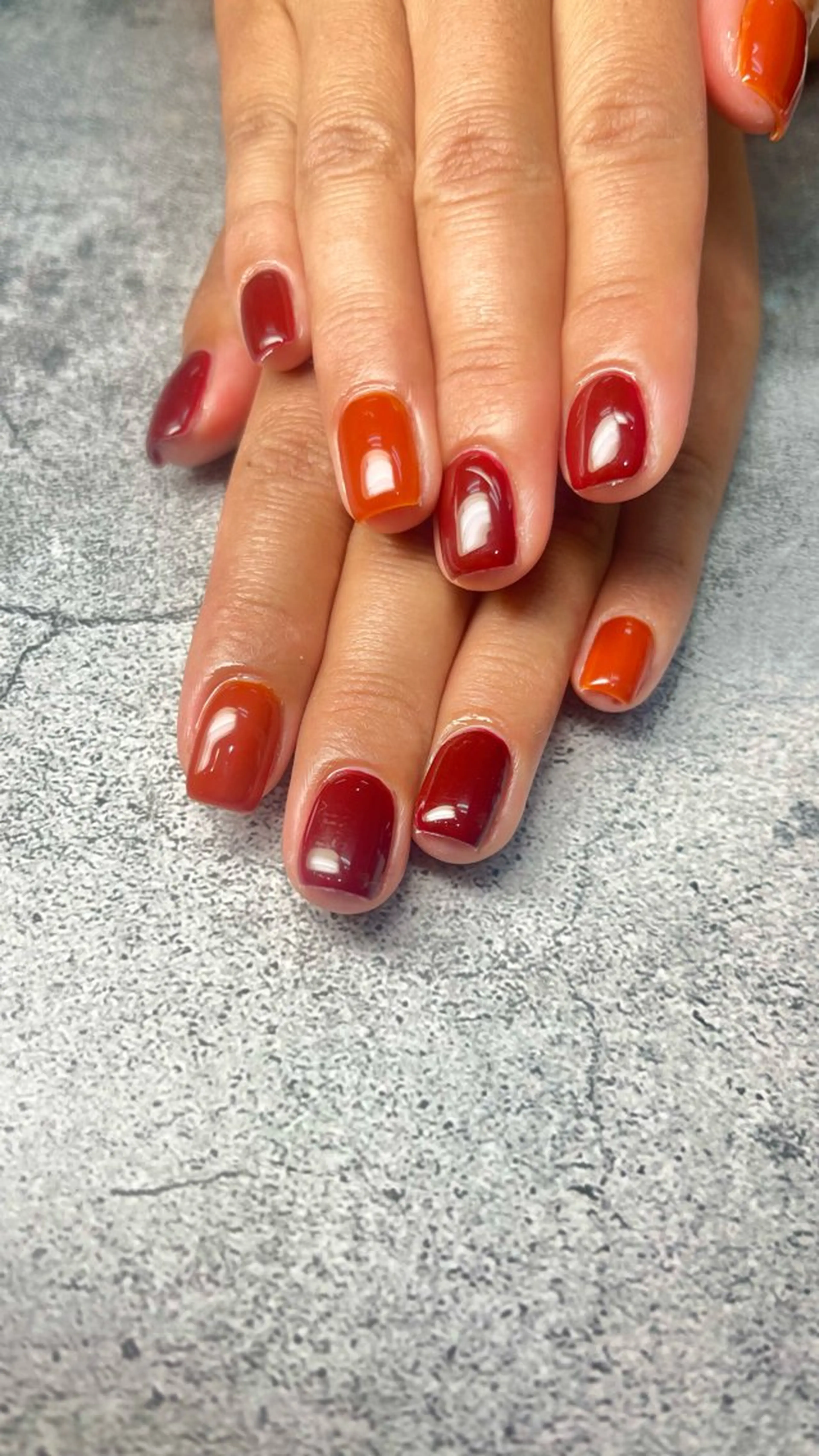 ネイル ハンドネイル Queen nail 北堀江 ASUKAのネイルデザイン