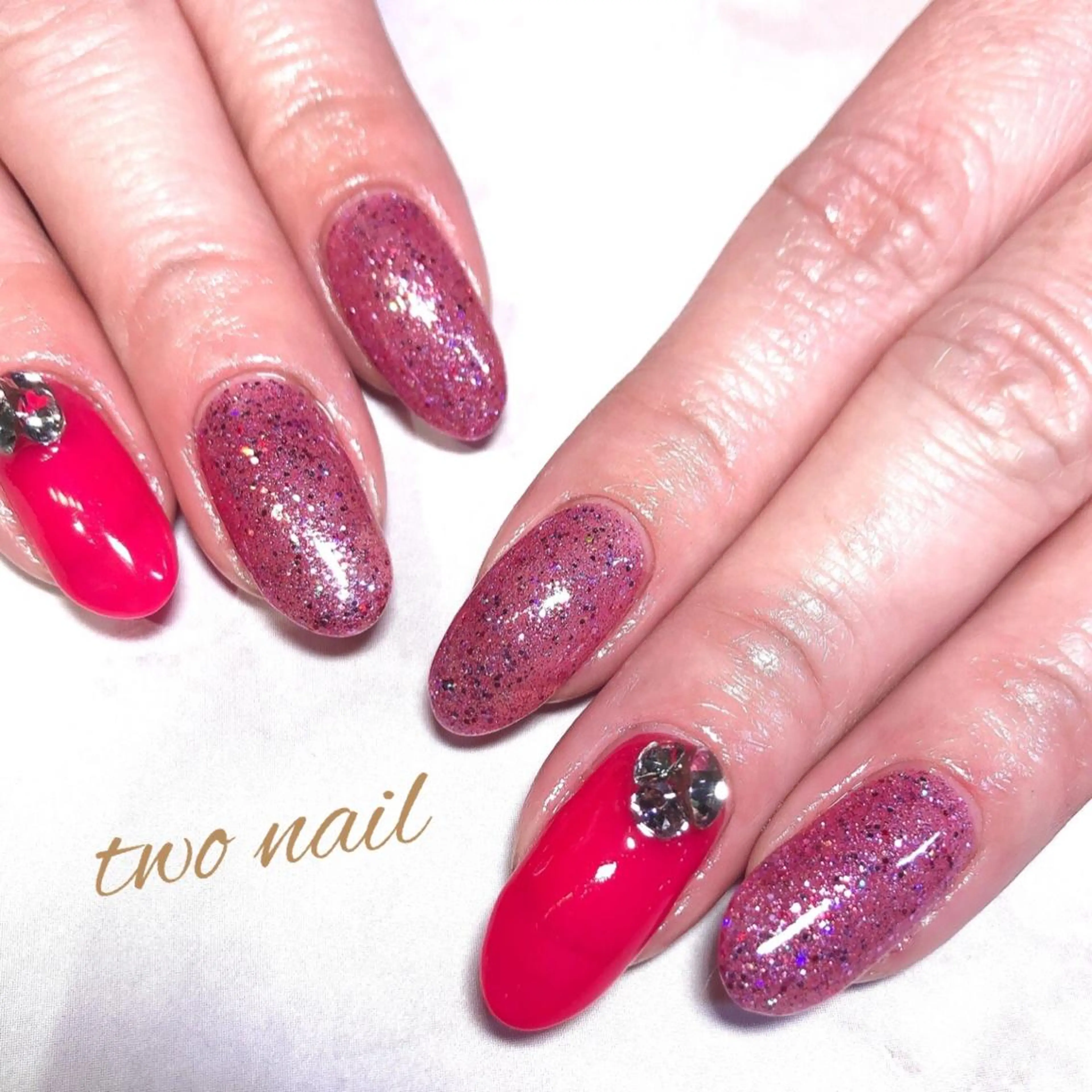 ネイル ハンドネイル two nailのネイルデザイン