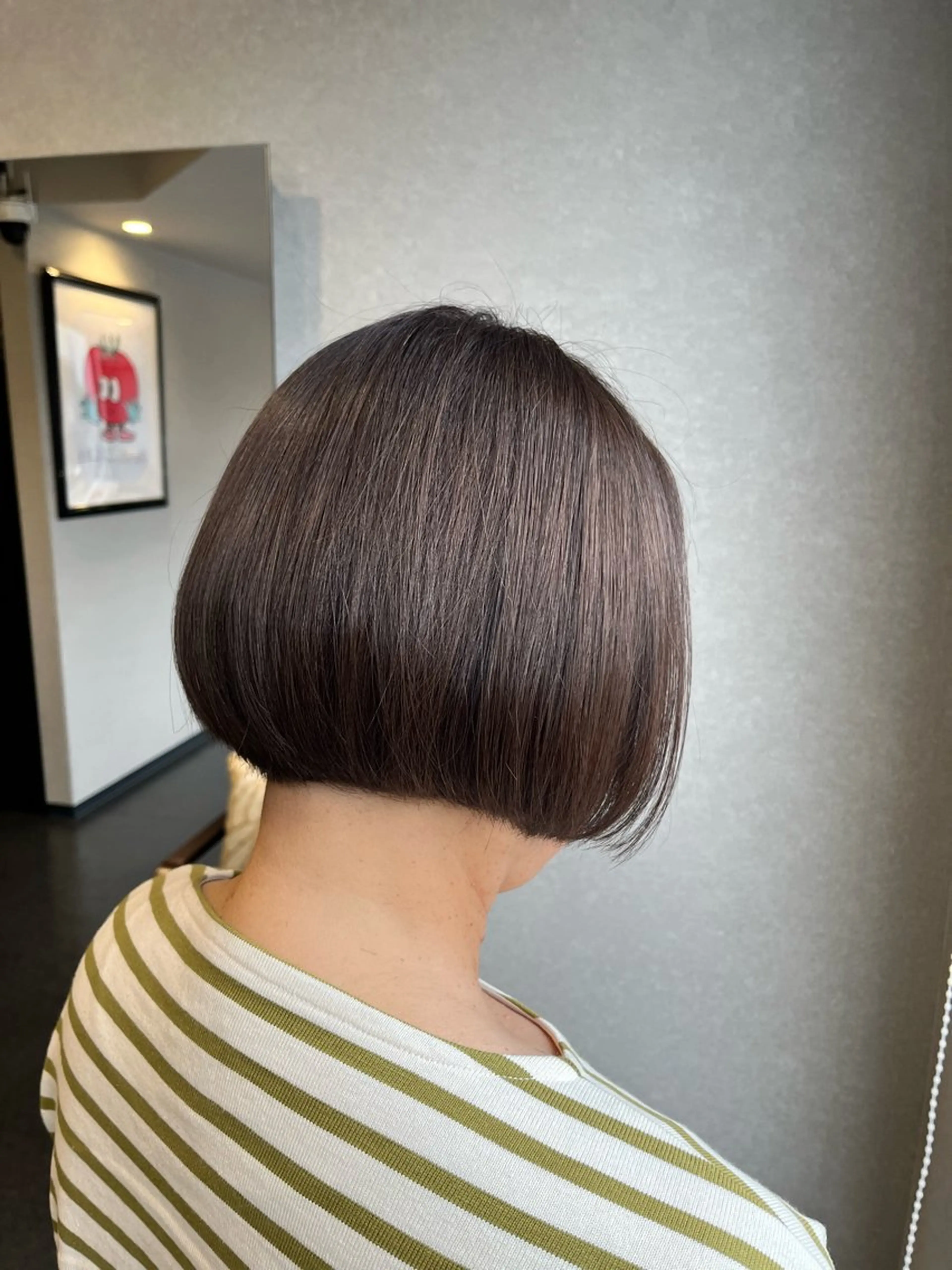 ミディアム ボブ 髪質改善⚡️カラー 🍀武久 誠🍀のヘアスタイル